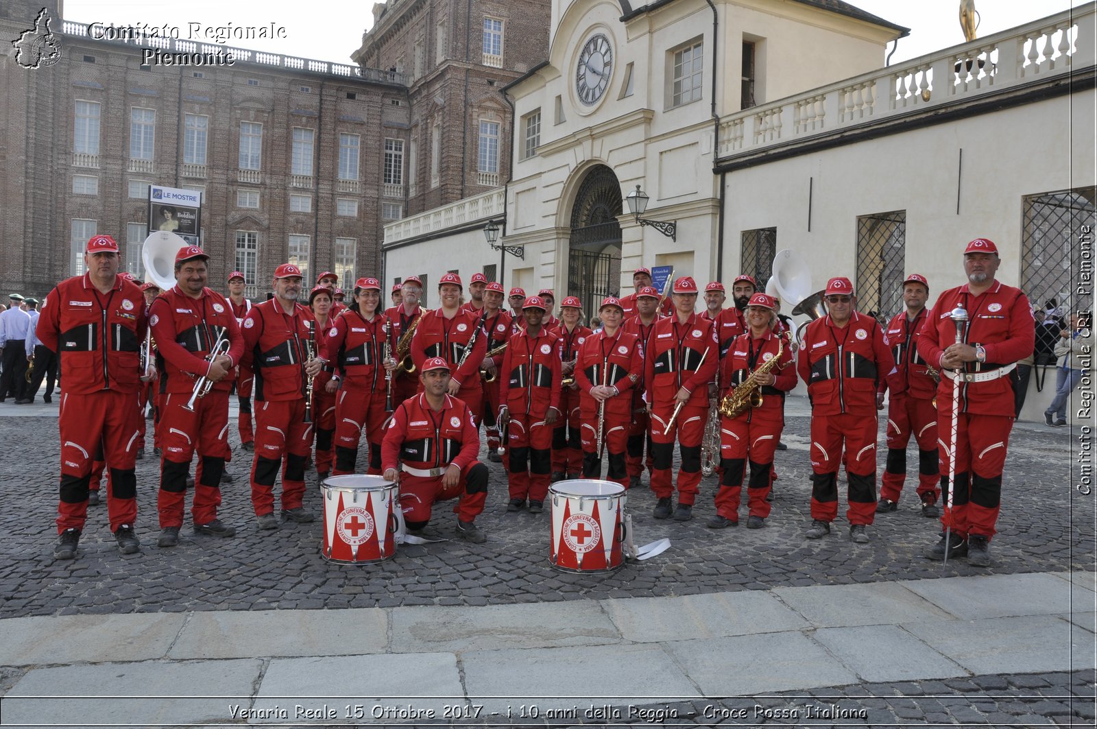 Venaria Reale 15 Ottobre 2017 - i 10 anni della Reggia - Croce Rossa Italiana- Comitato Regionale del Piemonte