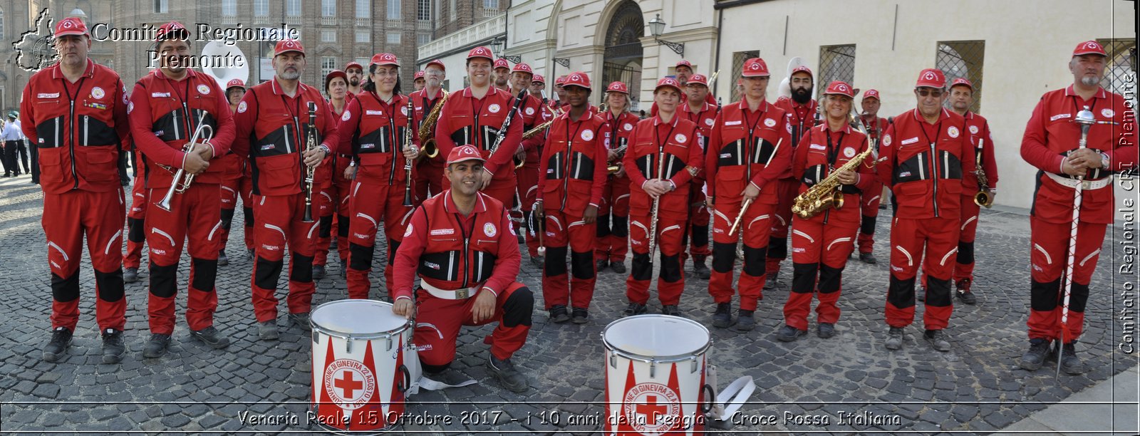 Venaria Reale 15 Ottobre 2017 - i 10 anni della Reggia - Croce Rossa Italiana- Comitato Regionale del Piemonte