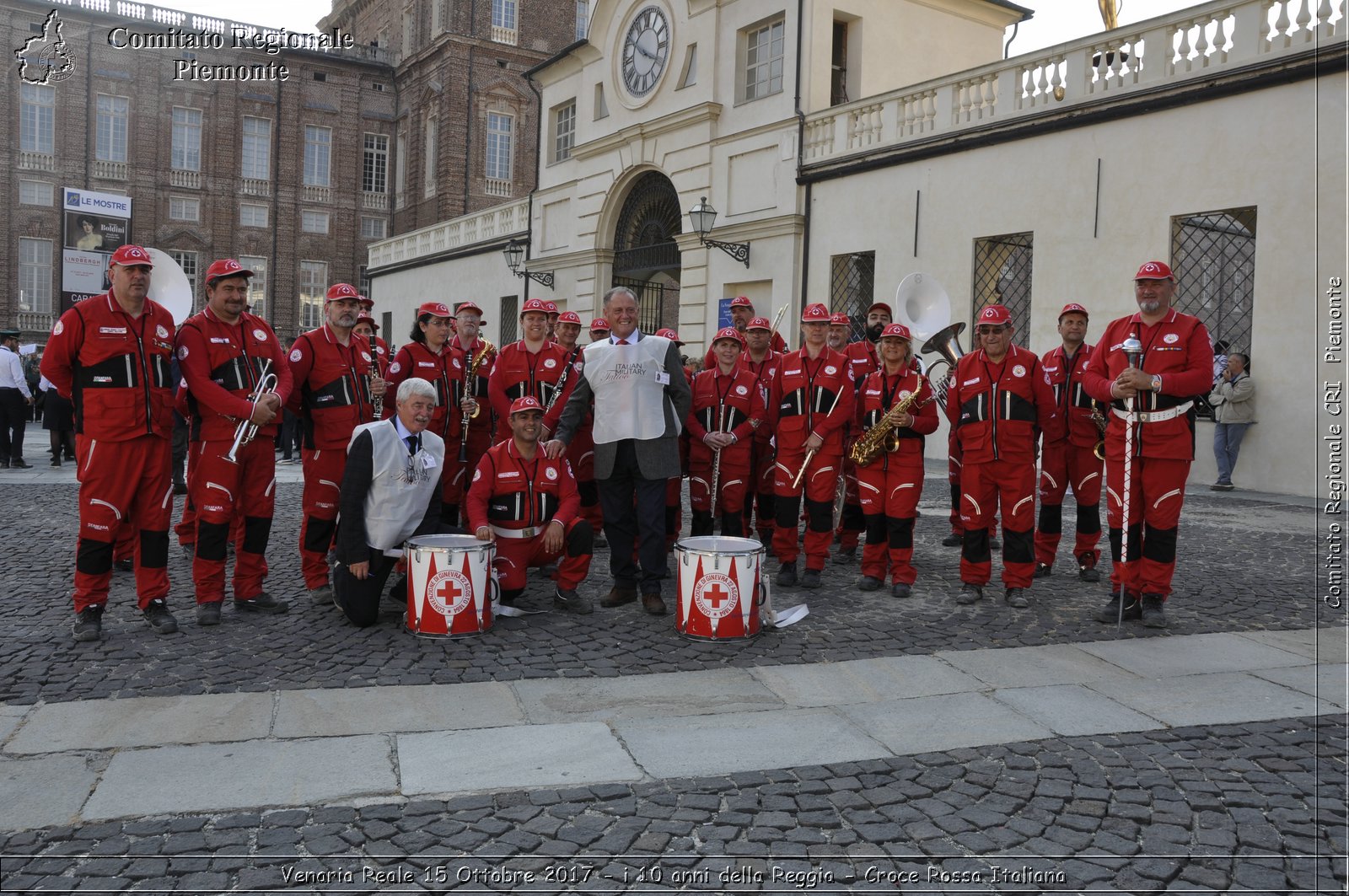 Venaria Reale 15 Ottobre 2017 - i 10 anni della Reggia - Croce Rossa Italiana- Comitato Regionale del Piemonte