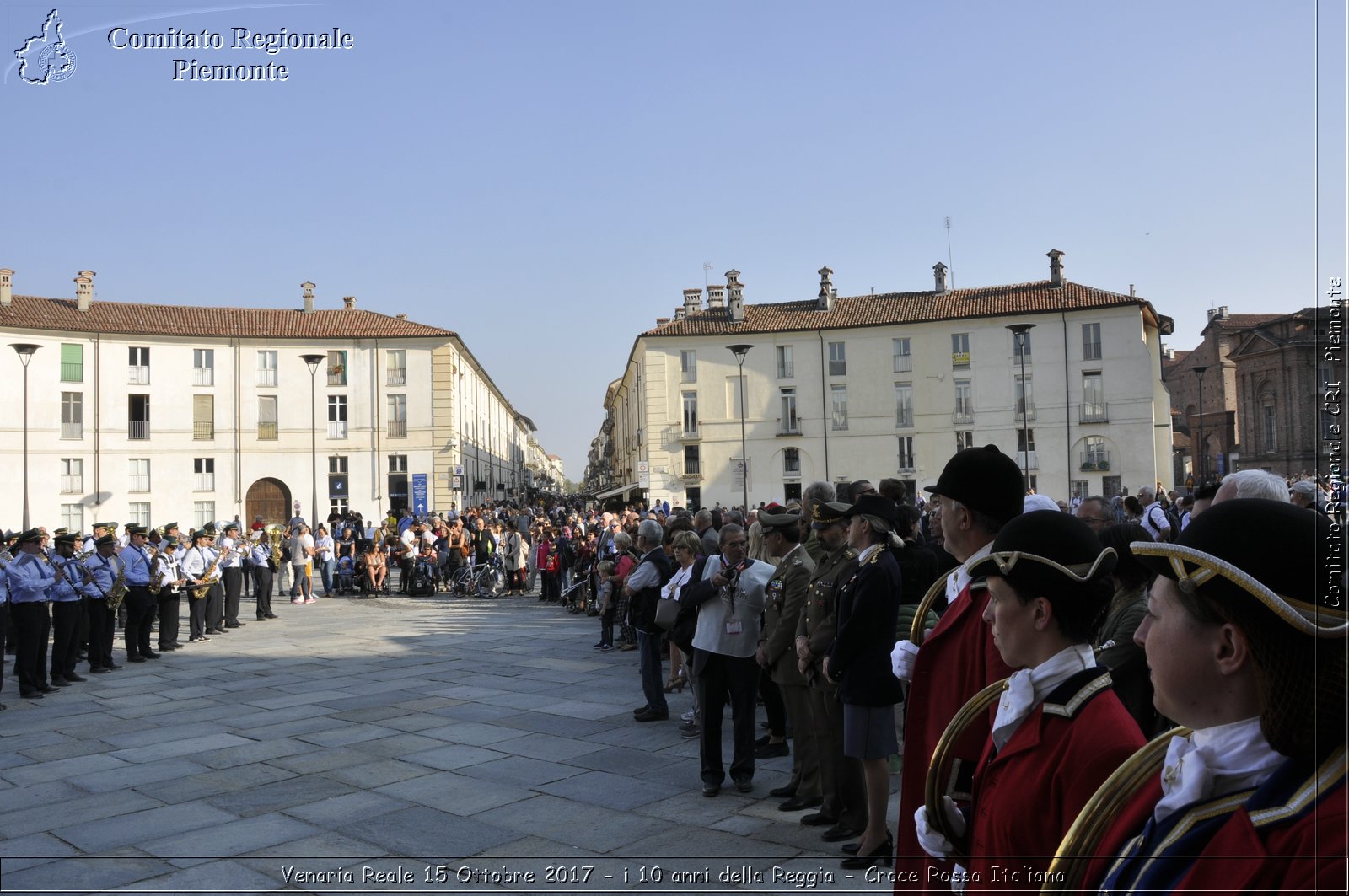 Venaria Reale 15 Ottobre 2017 - i 10 anni della Reggia - Croce Rossa Italiana- Comitato Regionale del Piemonte