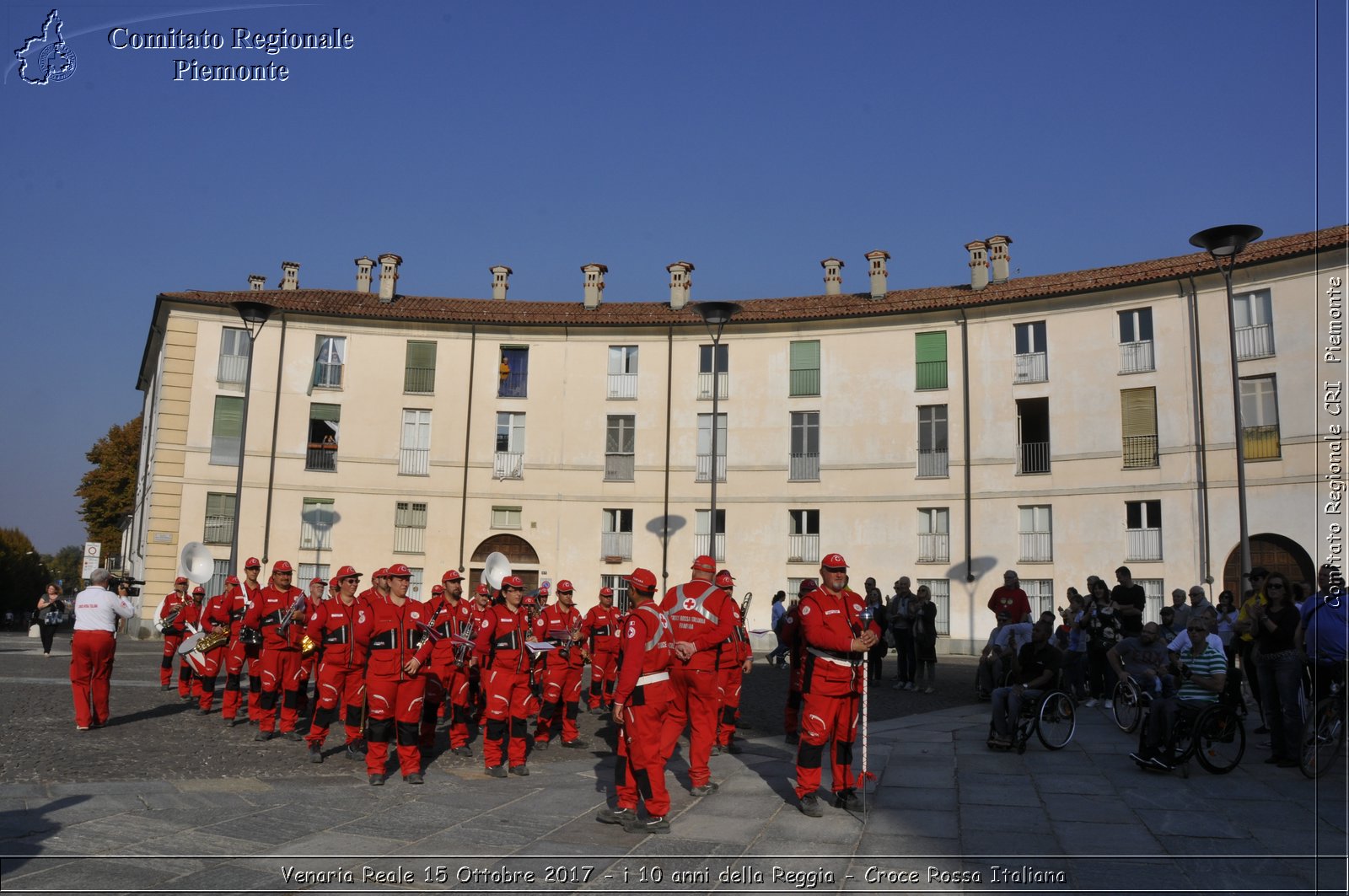 Venaria Reale 15 Ottobre 2017 - i 10 anni della Reggia - Croce Rossa Italiana- Comitato Regionale del Piemonte