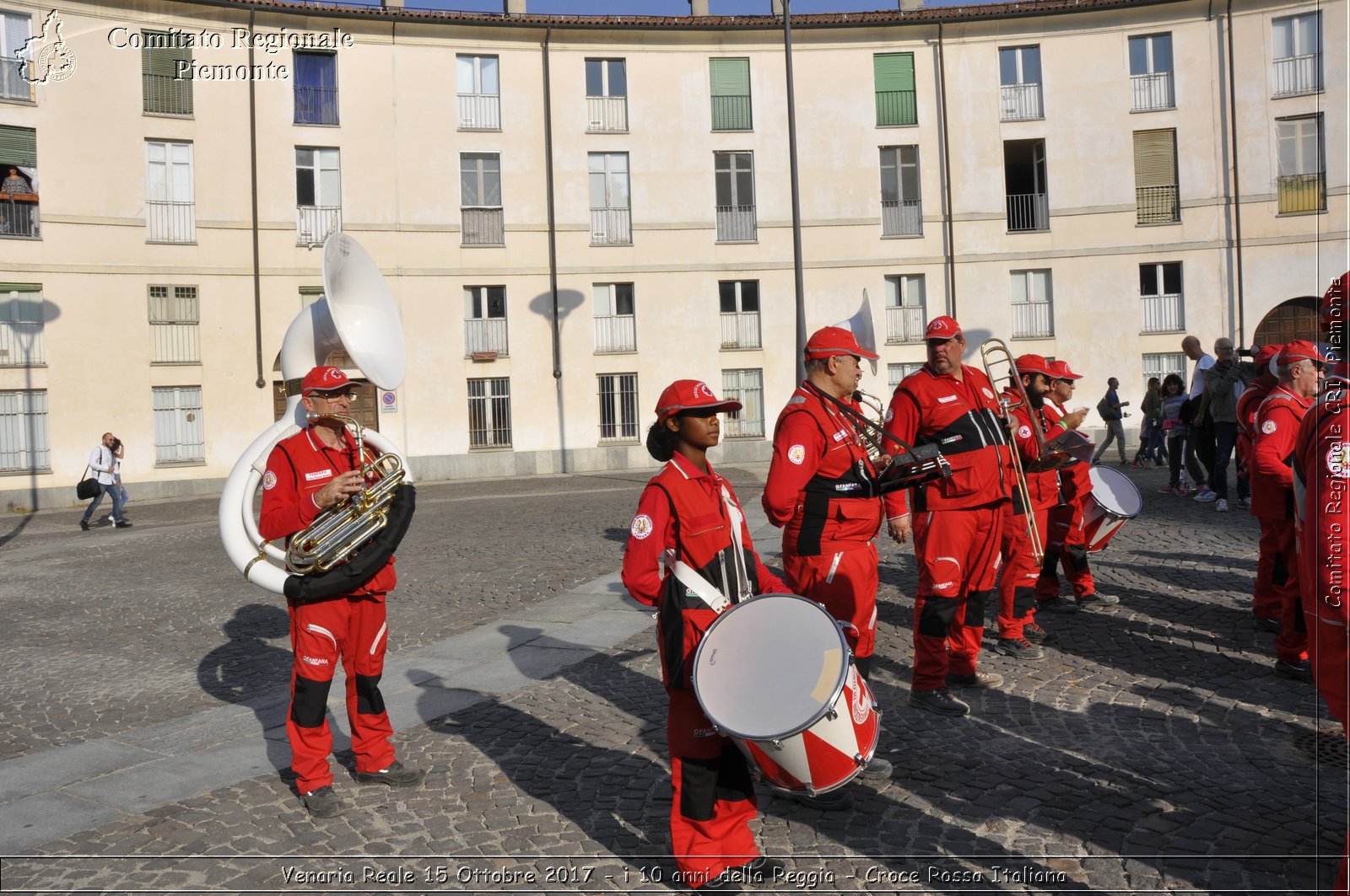 Venaria Reale 15 Ottobre 2017 - i 10 anni della Reggia - Croce Rossa Italiana- Comitato Regionale del Piemonte