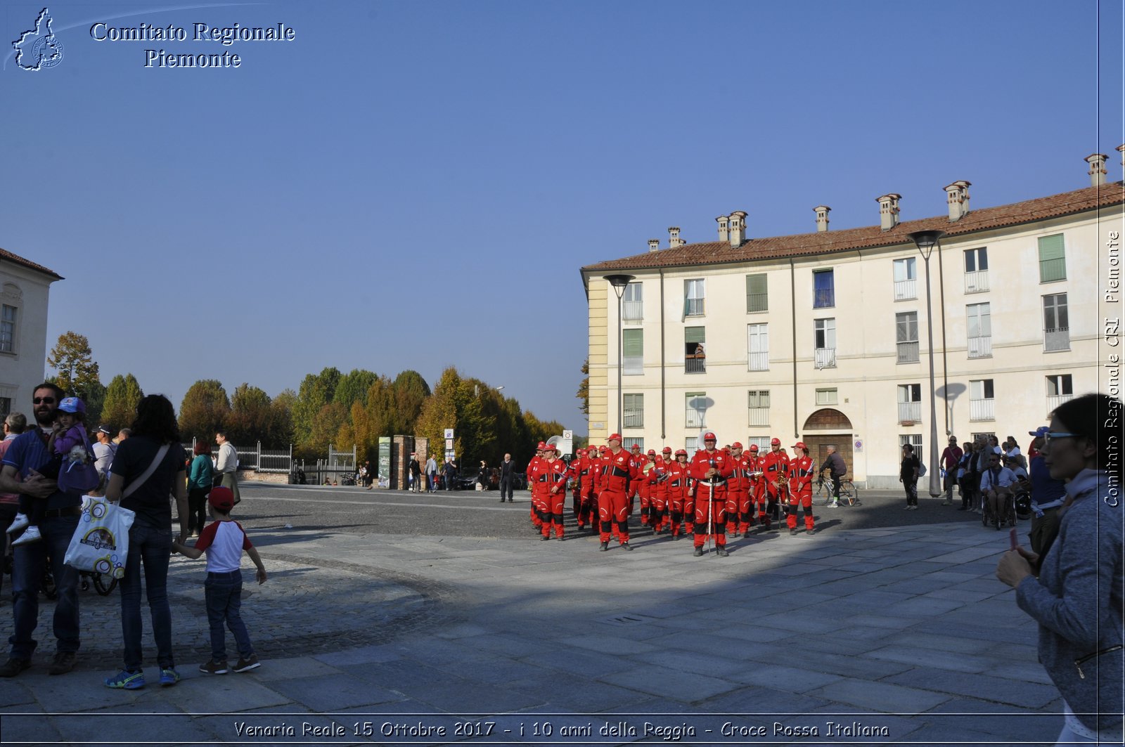 Venaria Reale 15 Ottobre 2017 - i 10 anni della Reggia - Croce Rossa Italiana- Comitato Regionale del Piemonte