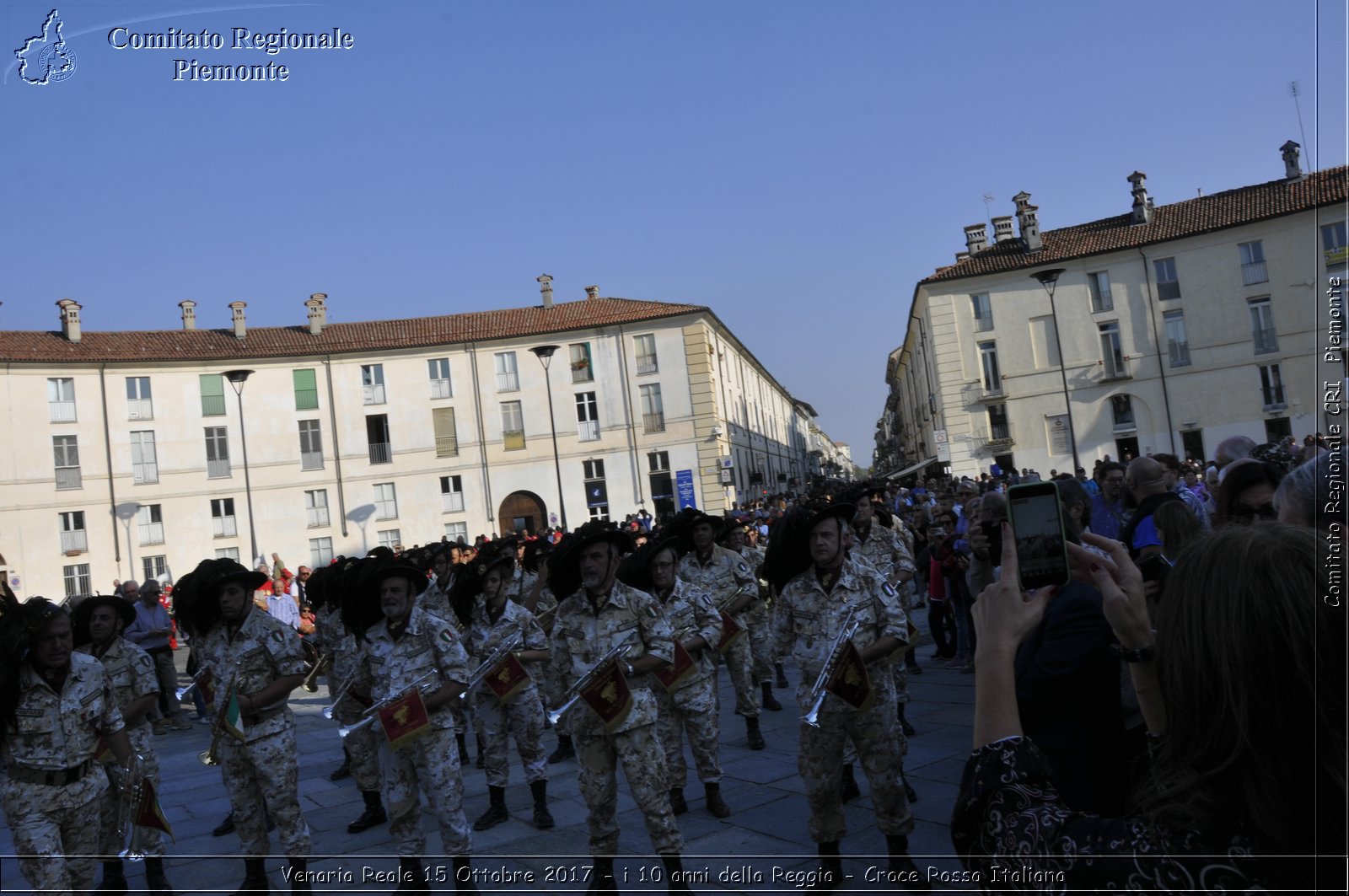 Venaria Reale 15 Ottobre 2017 - i 10 anni della Reggia - Croce Rossa Italiana- Comitato Regionale del Piemonte