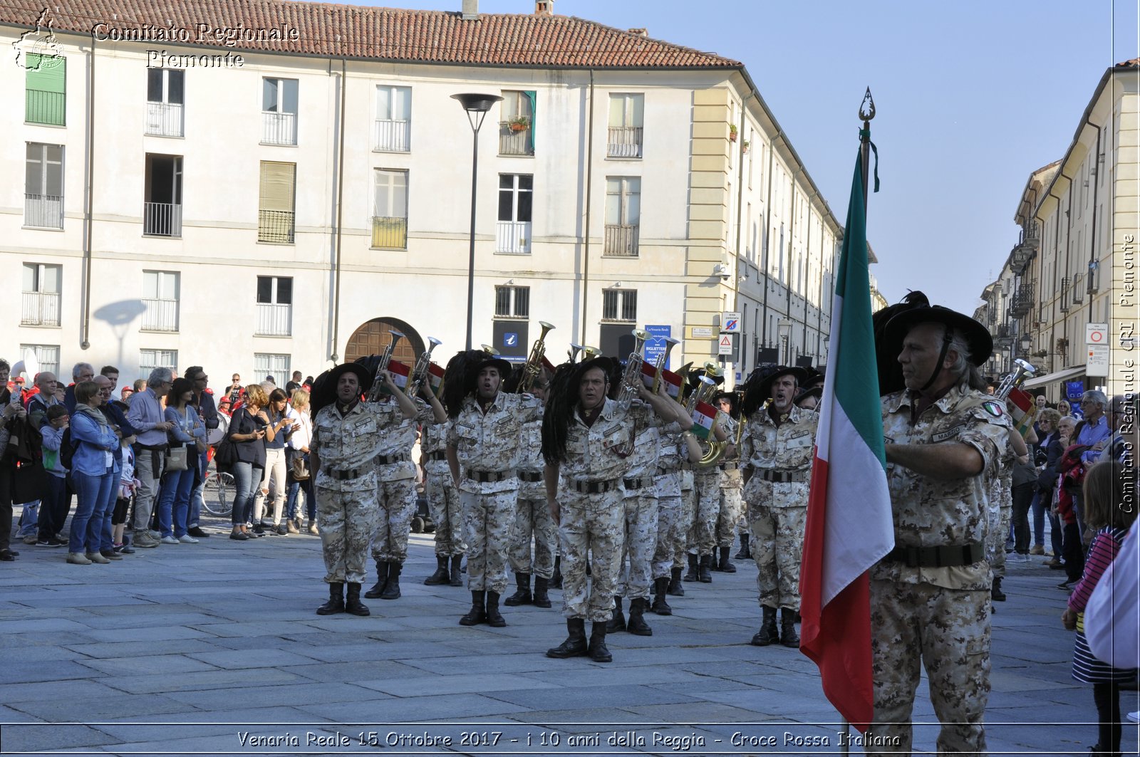 Venaria Reale 15 Ottobre 2017 - i 10 anni della Reggia - Croce Rossa Italiana- Comitato Regionale del Piemonte