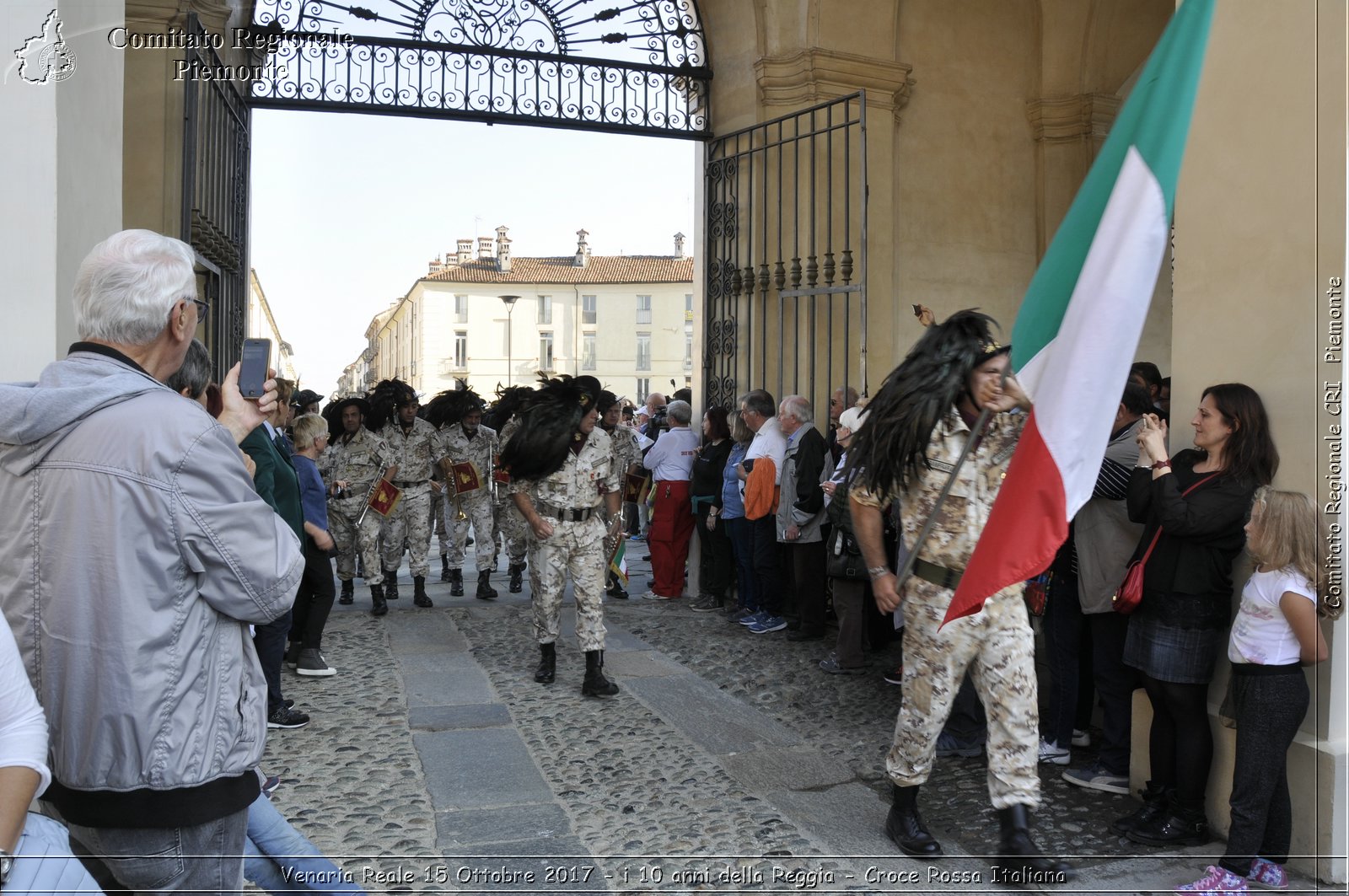 Venaria Reale 15 Ottobre 2017 - i 10 anni della Reggia - Croce Rossa Italiana- Comitato Regionale del Piemonte