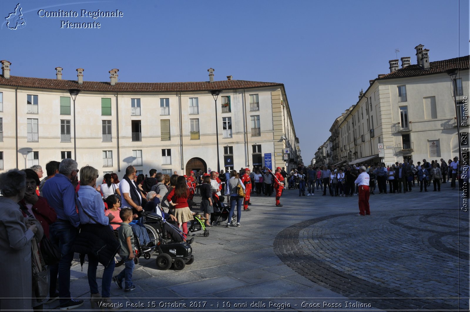 Venaria Reale 15 Ottobre 2017 - i 10 anni della Reggia - Croce Rossa Italiana- Comitato Regionale del Piemonte