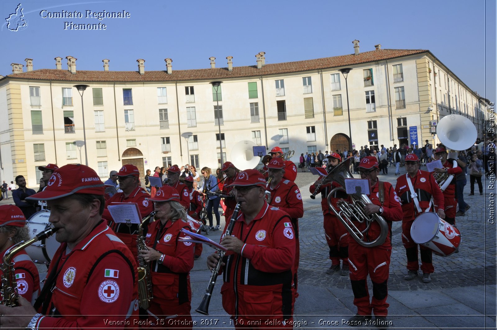 Venaria Reale 15 Ottobre 2017 - i 10 anni della Reggia - Croce Rossa Italiana- Comitato Regionale del Piemonte