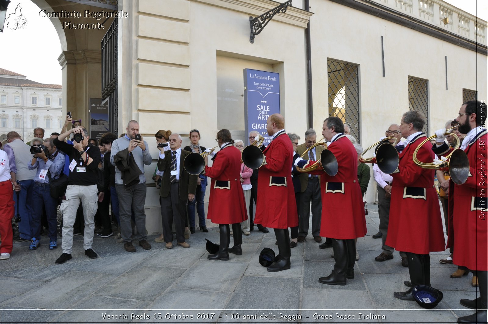 Venaria Reale 15 Ottobre 2017 - i 10 anni della Reggia - Croce Rossa Italiana- Comitato Regionale del Piemonte