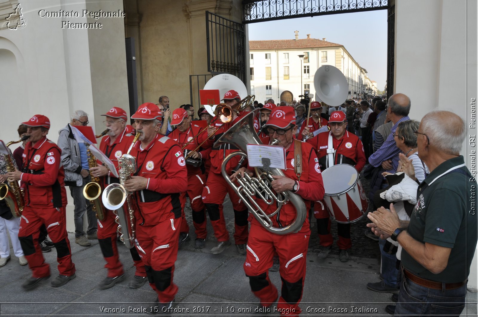 Venaria Reale 15 Ottobre 2017 - i 10 anni della Reggia - Croce Rossa Italiana- Comitato Regionale del Piemonte