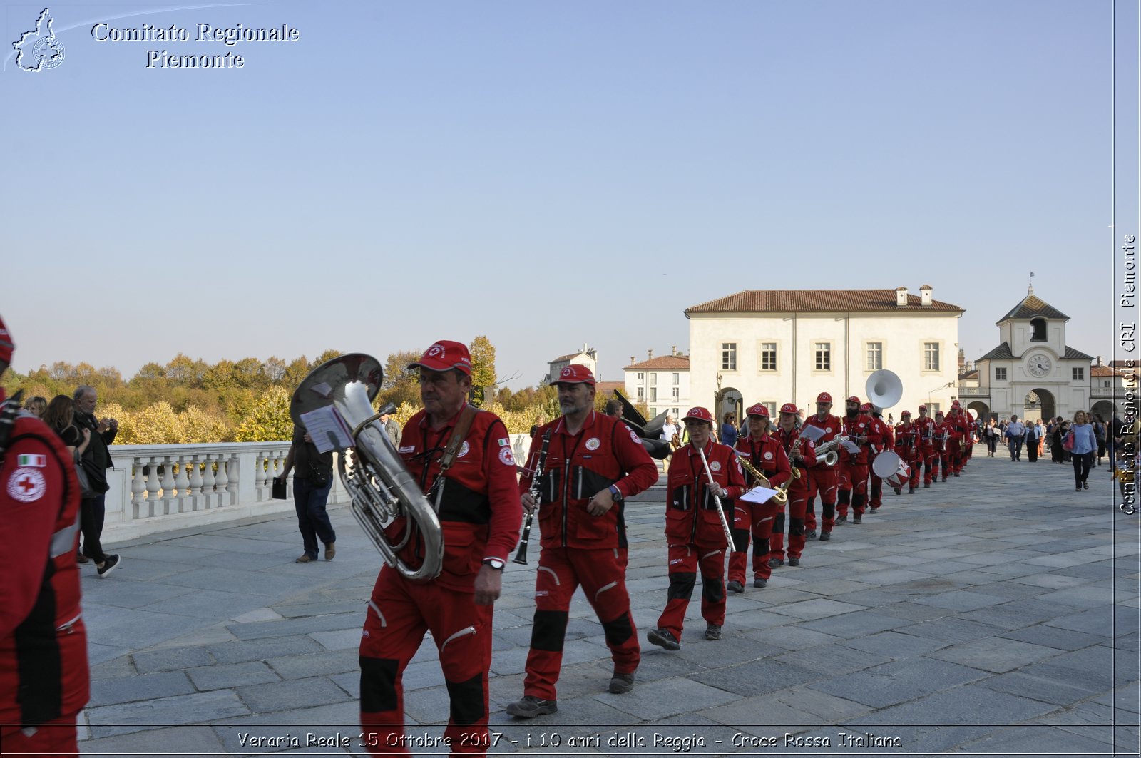 Venaria Reale 15 Ottobre 2017 - i 10 anni della Reggia - Croce Rossa Italiana- Comitato Regionale del Piemonte