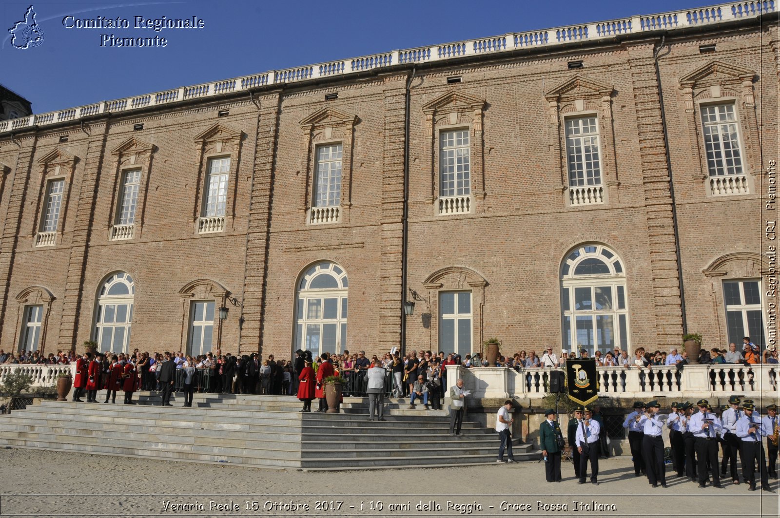 Venaria Reale 15 Ottobre 2017 - i 10 anni della Reggia - Croce Rossa Italiana- Comitato Regionale del Piemonte