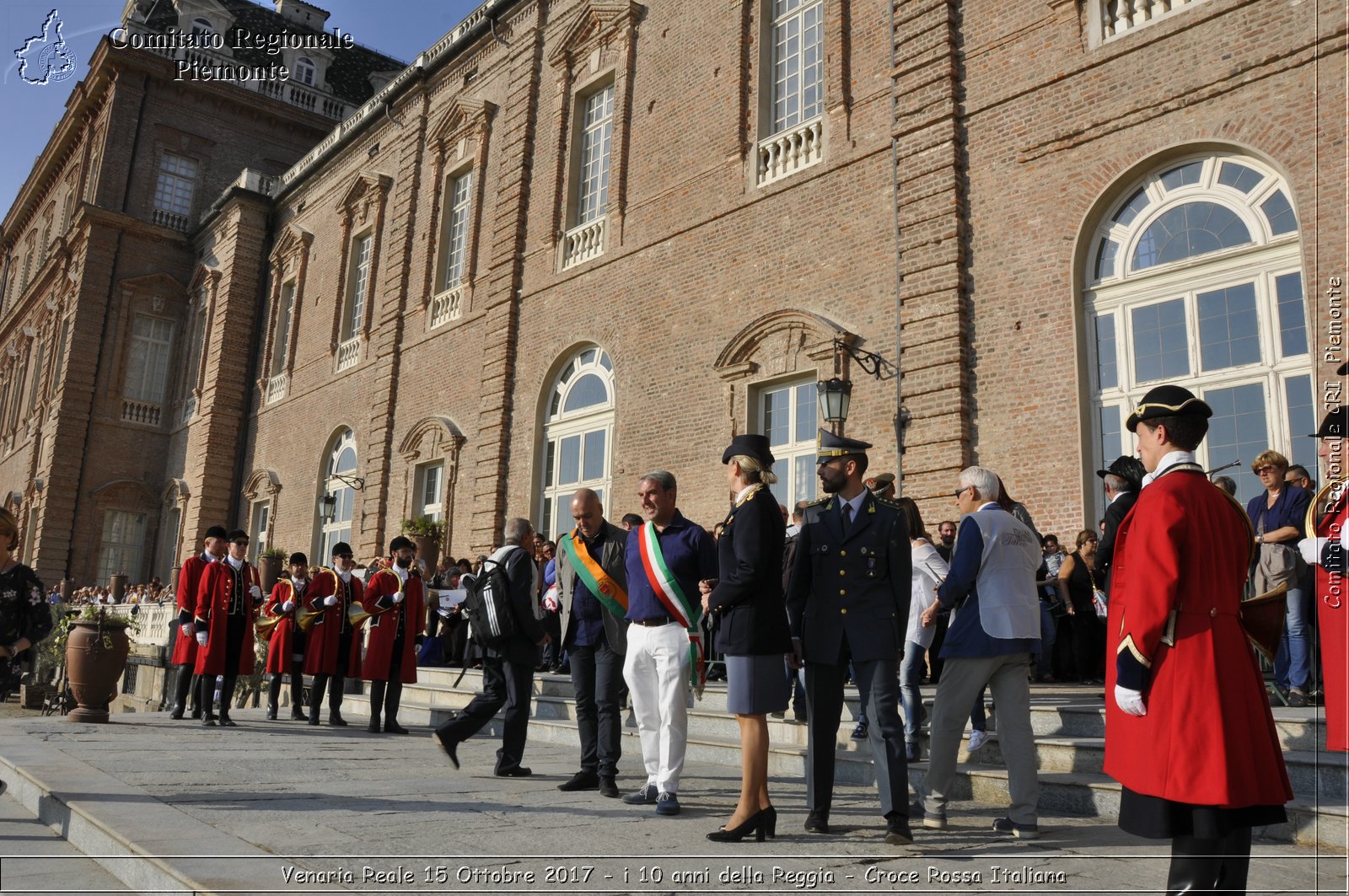 Venaria Reale 15 Ottobre 2017 - i 10 anni della Reggia - Croce Rossa Italiana- Comitato Regionale del Piemonte