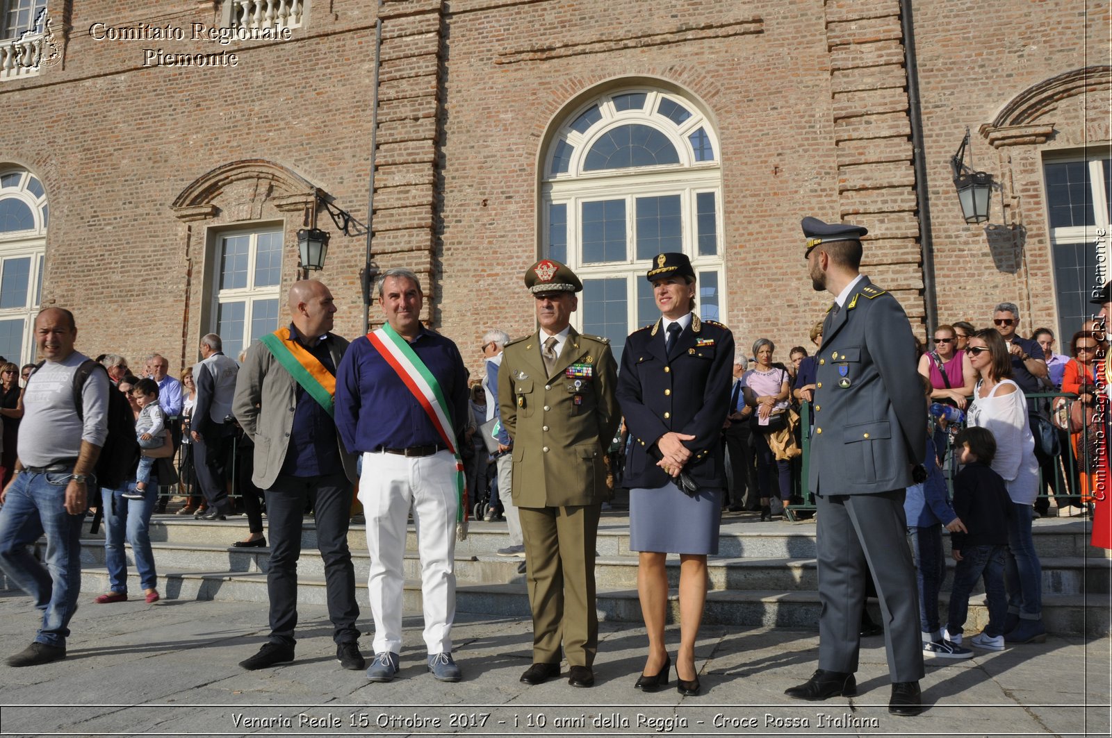 Venaria Reale 15 Ottobre 2017 - i 10 anni della Reggia - Croce Rossa Italiana- Comitato Regionale del Piemonte