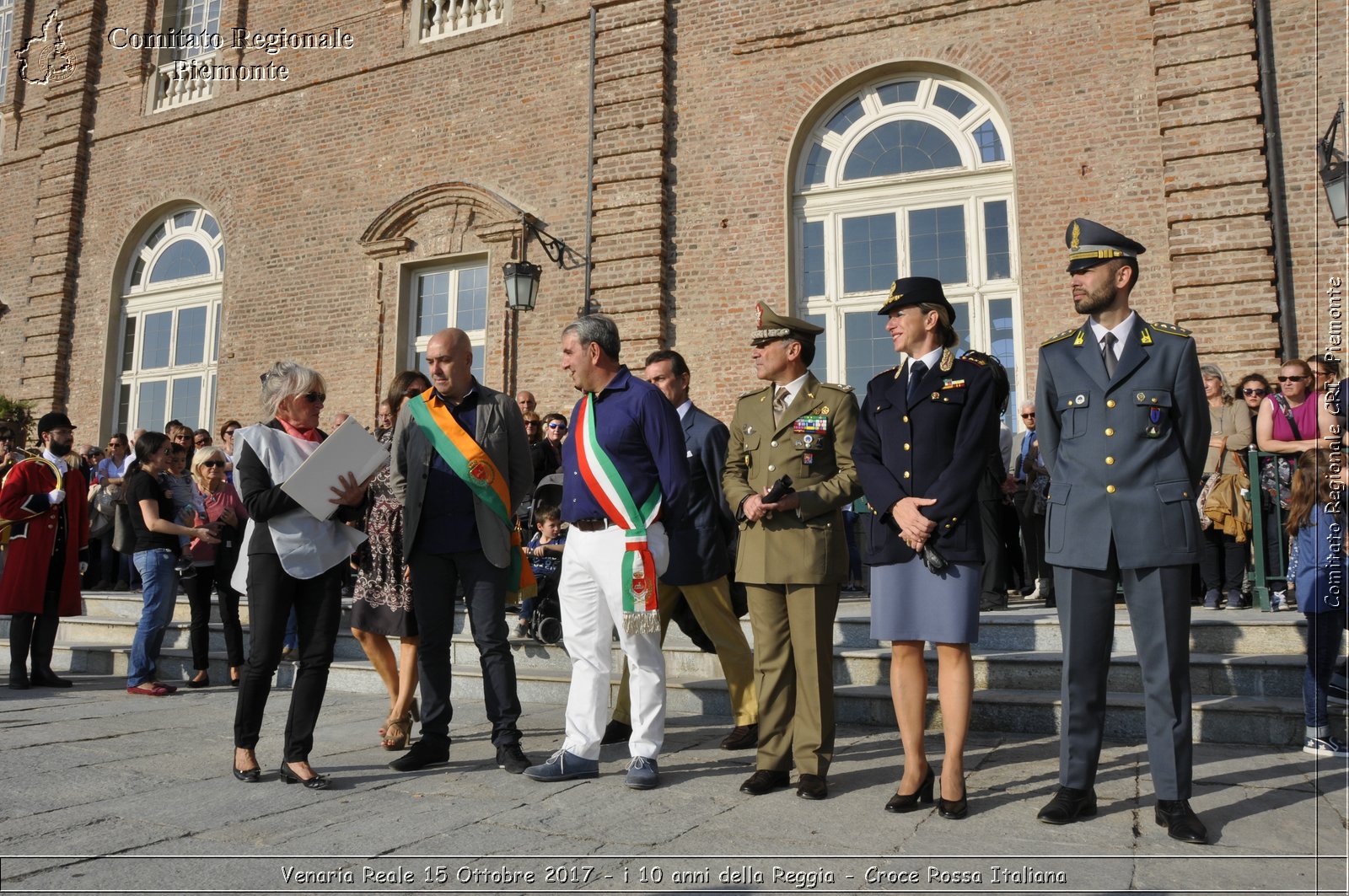 Venaria Reale 15 Ottobre 2017 - i 10 anni della Reggia - Croce Rossa Italiana- Comitato Regionale del Piemonte