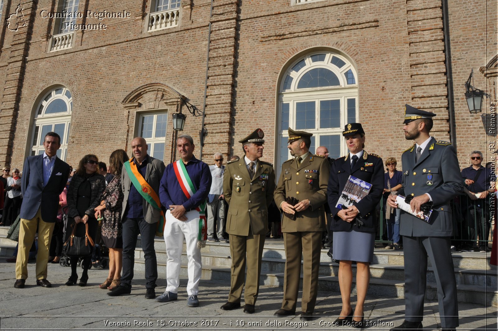 Venaria Reale 15 Ottobre 2017 - i 10 anni della Reggia - Croce Rossa Italiana- Comitato Regionale del Piemonte