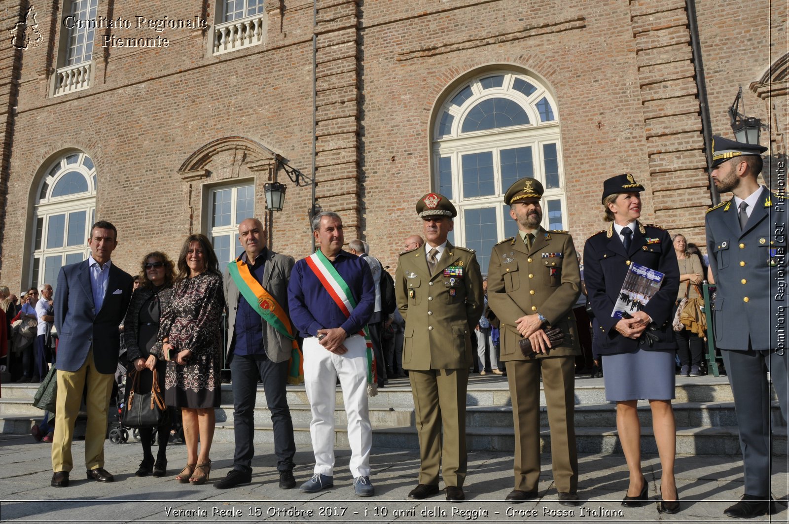 Venaria Reale 15 Ottobre 2017 - i 10 anni della Reggia - Croce Rossa Italiana- Comitato Regionale del Piemonte