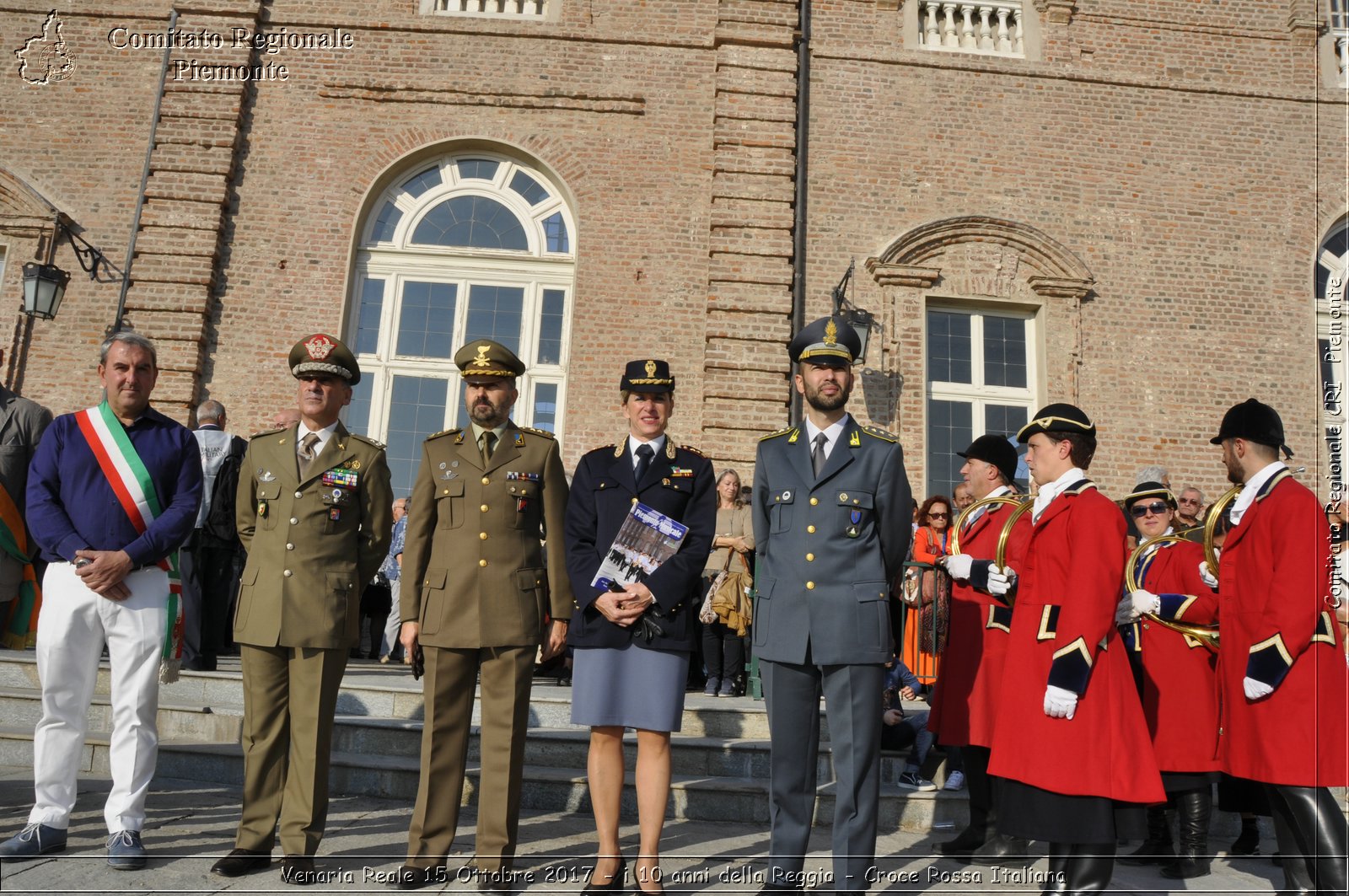 Venaria Reale 15 Ottobre 2017 - i 10 anni della Reggia - Croce Rossa Italiana- Comitato Regionale del Piemonte