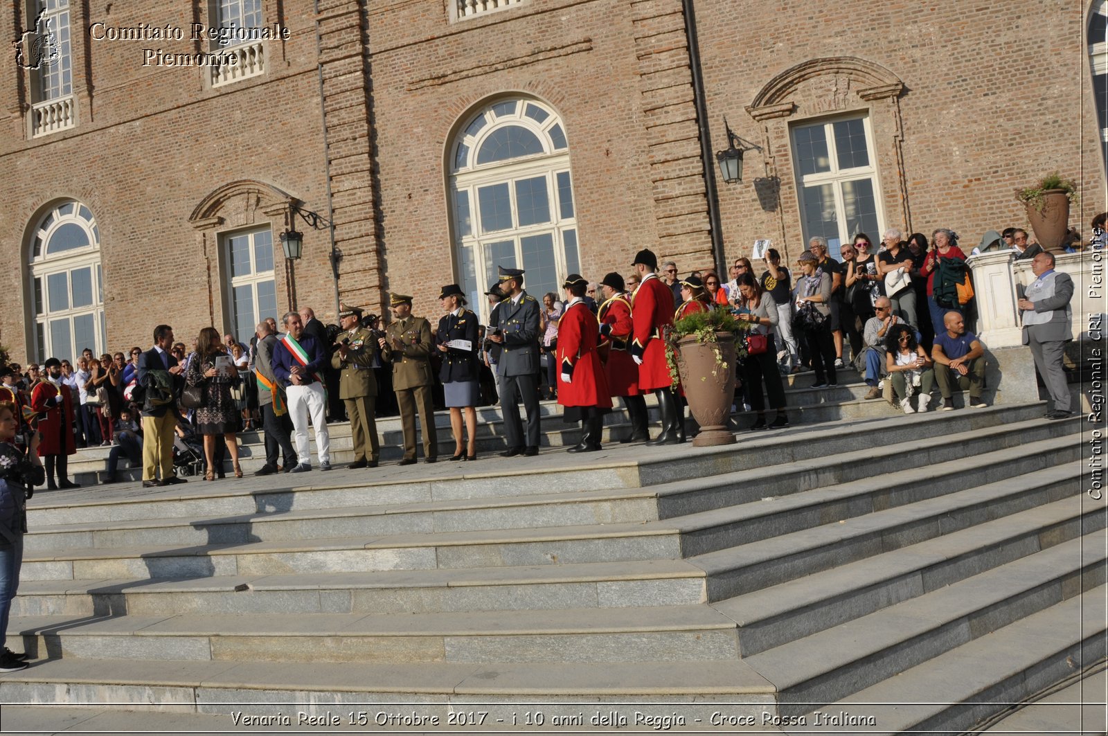 Venaria Reale 15 Ottobre 2017 - i 10 anni della Reggia - Croce Rossa Italiana- Comitato Regionale del Piemonte