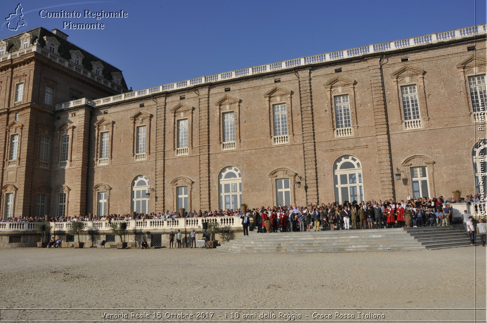 Venaria Reale 15 Ottobre 2017 - i 10 anni della Reggia - Croce Rossa Italiana- Comitato Regionale del Piemonte