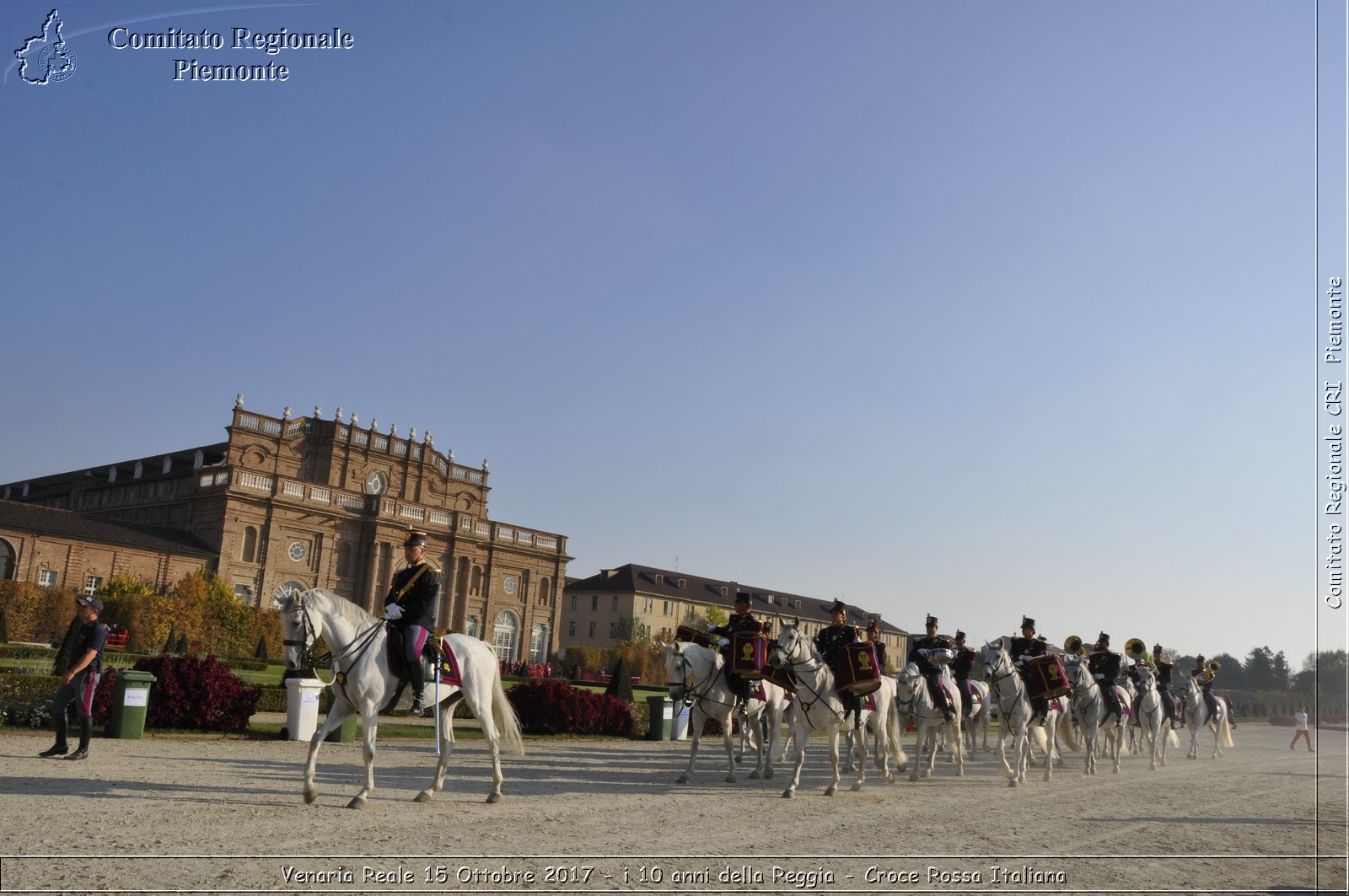 Venaria Reale 15 Ottobre 2017 - i 10 anni della Reggia - Croce Rossa Italiana- Comitato Regionale del Piemonte