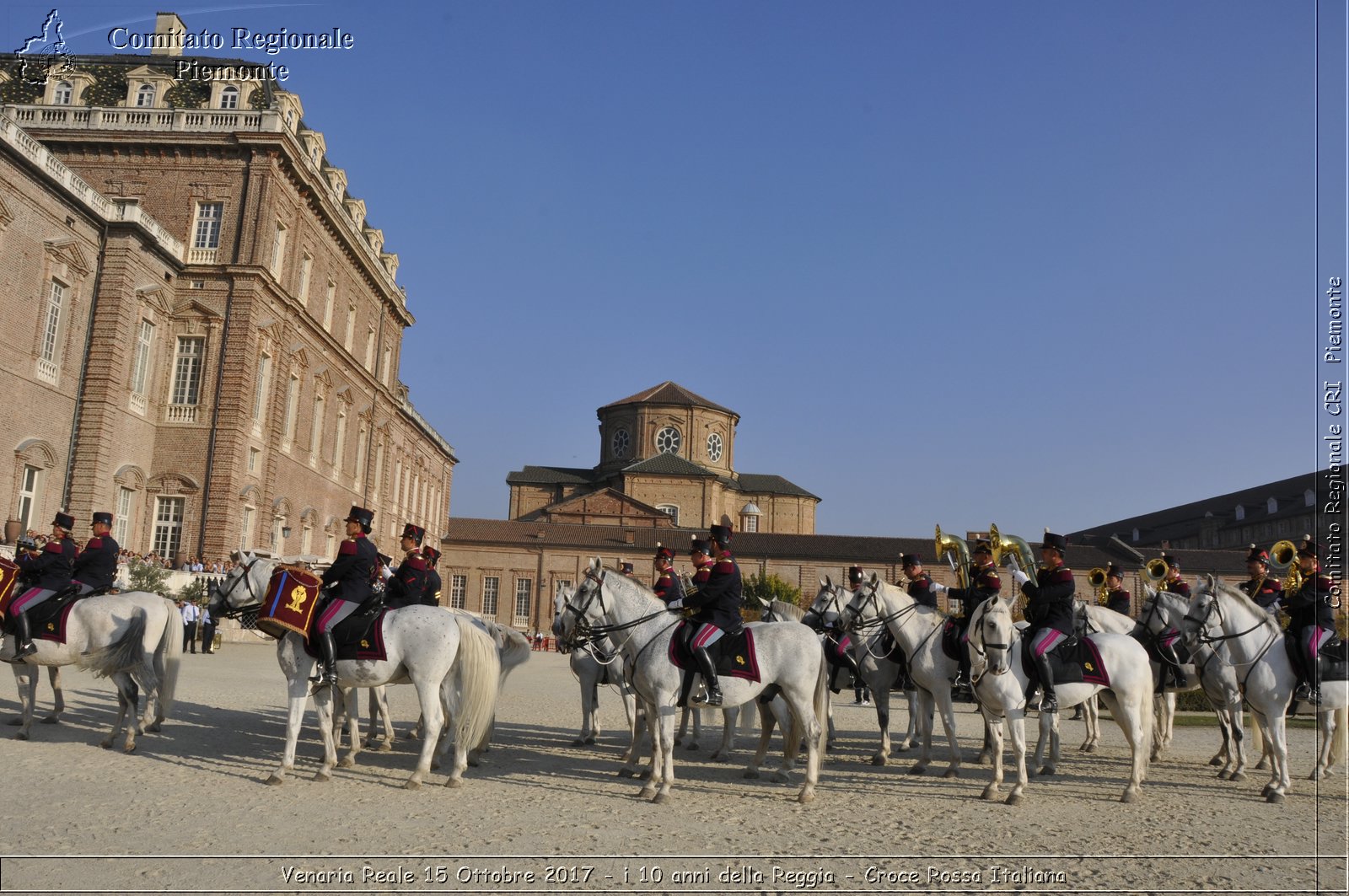 Venaria Reale 15 Ottobre 2017 - i 10 anni della Reggia - Croce Rossa Italiana- Comitato Regionale del Piemonte