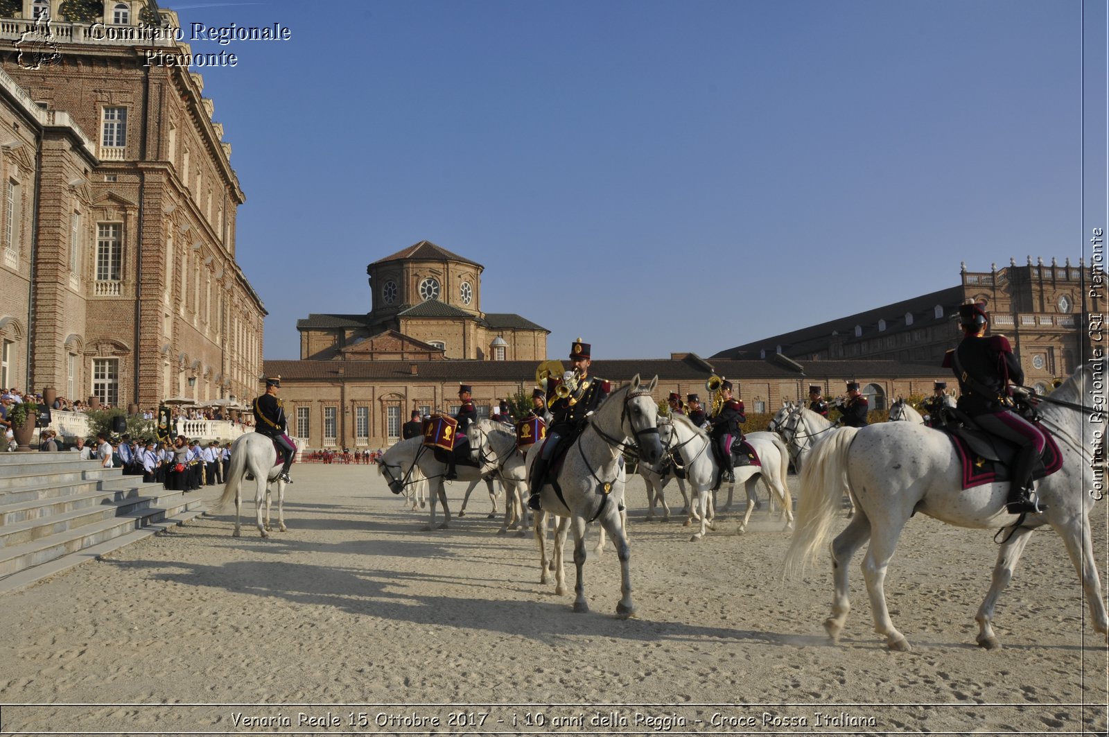 Venaria Reale 15 Ottobre 2017 - i 10 anni della Reggia - Croce Rossa Italiana- Comitato Regionale del Piemonte