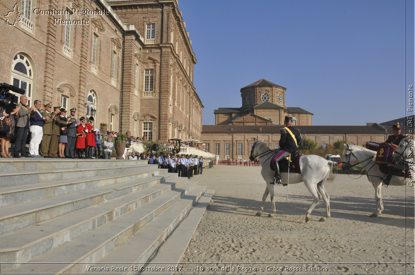 Venaria Reale 15 Ottobre 2017 - i 10 anni della Reggia - Croce Rossa Italiana- Comitato Regionale del Piemonte