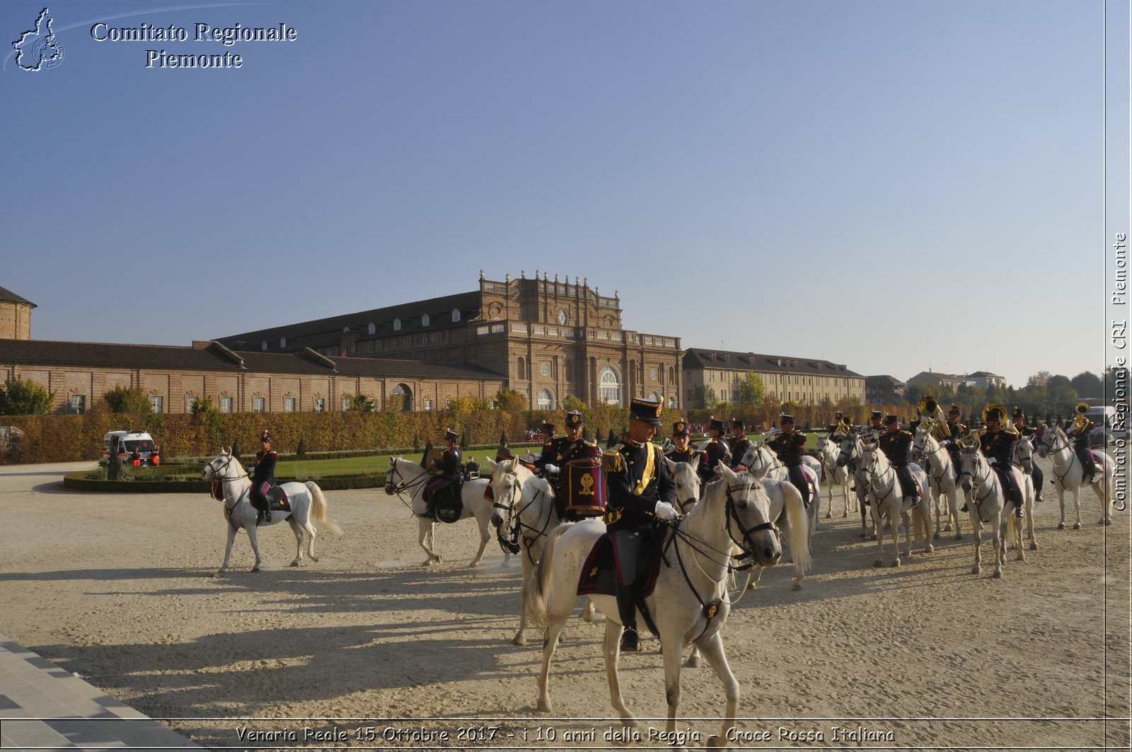 Venaria Reale 15 Ottobre 2017 - i 10 anni della Reggia - Croce Rossa Italiana- Comitato Regionale del Piemonte