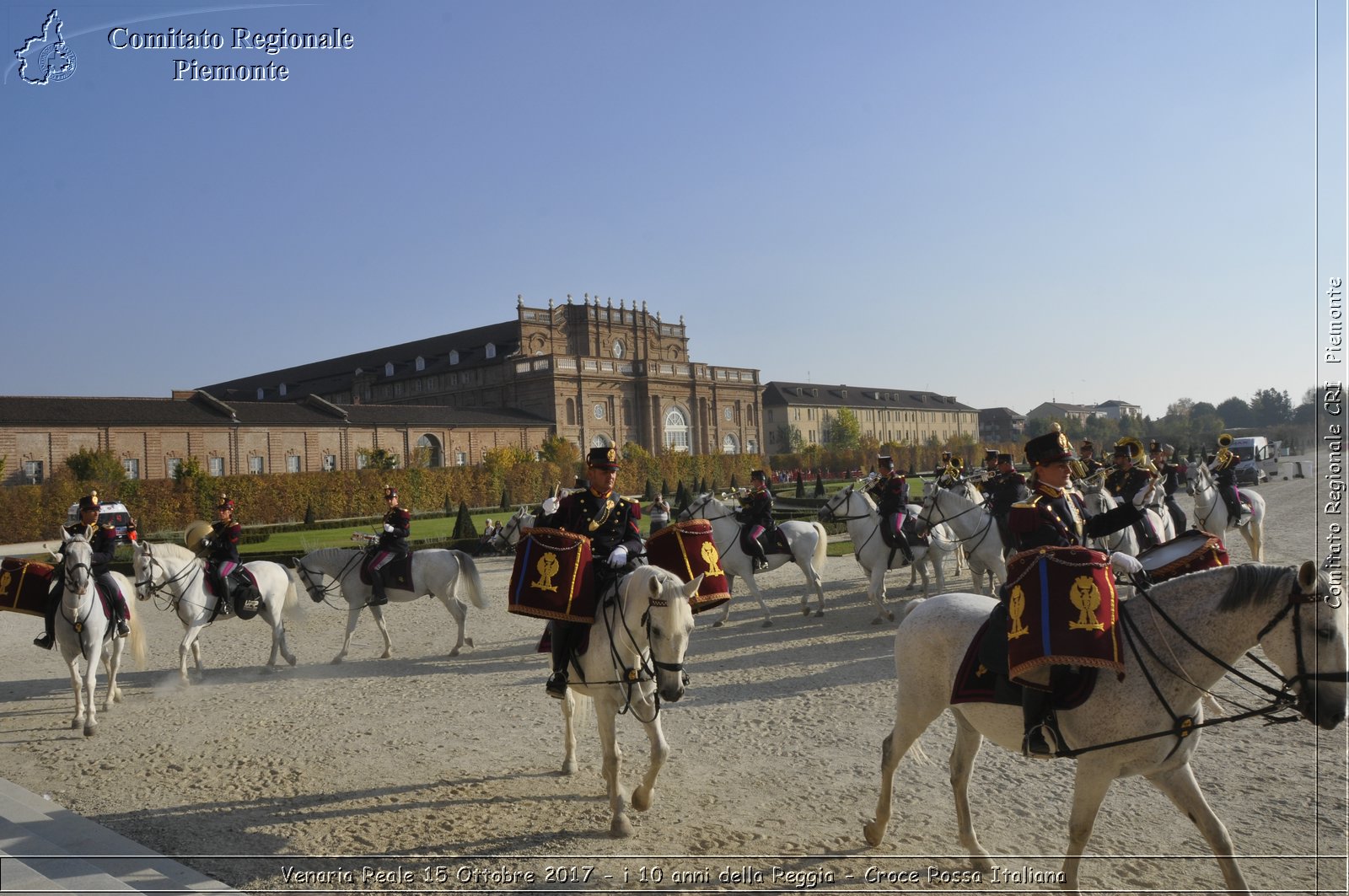 Venaria Reale 15 Ottobre 2017 - i 10 anni della Reggia - Croce Rossa Italiana- Comitato Regionale del Piemonte