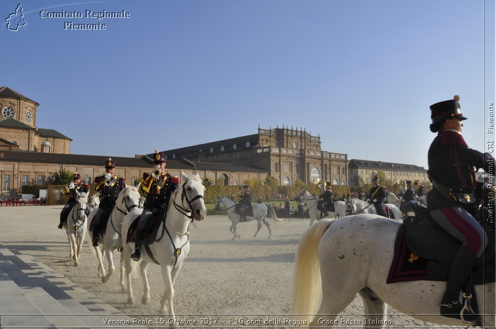 Venaria Reale 15 Ottobre 2017 - i 10 anni della Reggia - Croce Rossa Italiana- Comitato Regionale del Piemonte