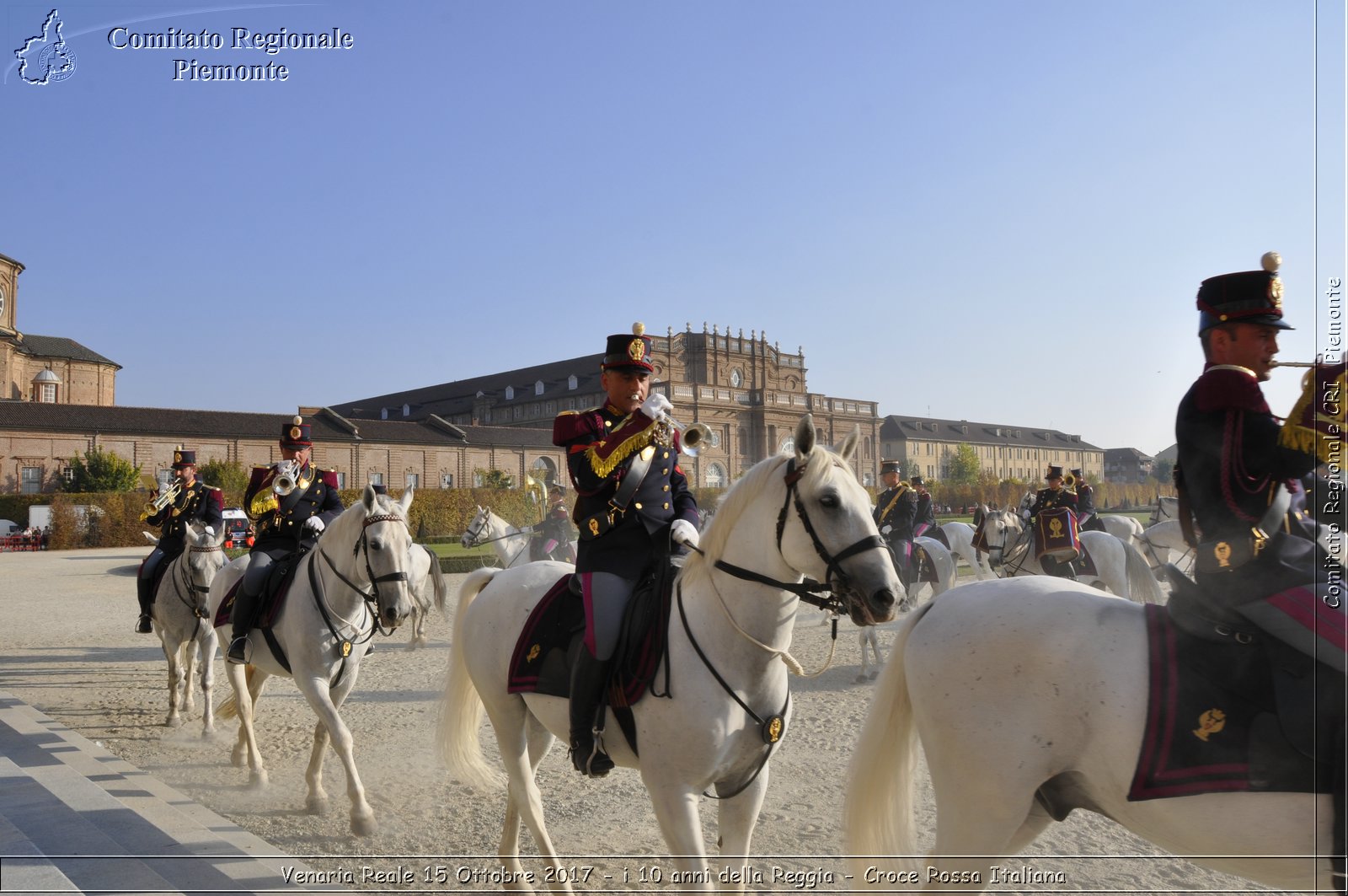 Venaria Reale 15 Ottobre 2017 - i 10 anni della Reggia - Croce Rossa Italiana- Comitato Regionale del Piemonte