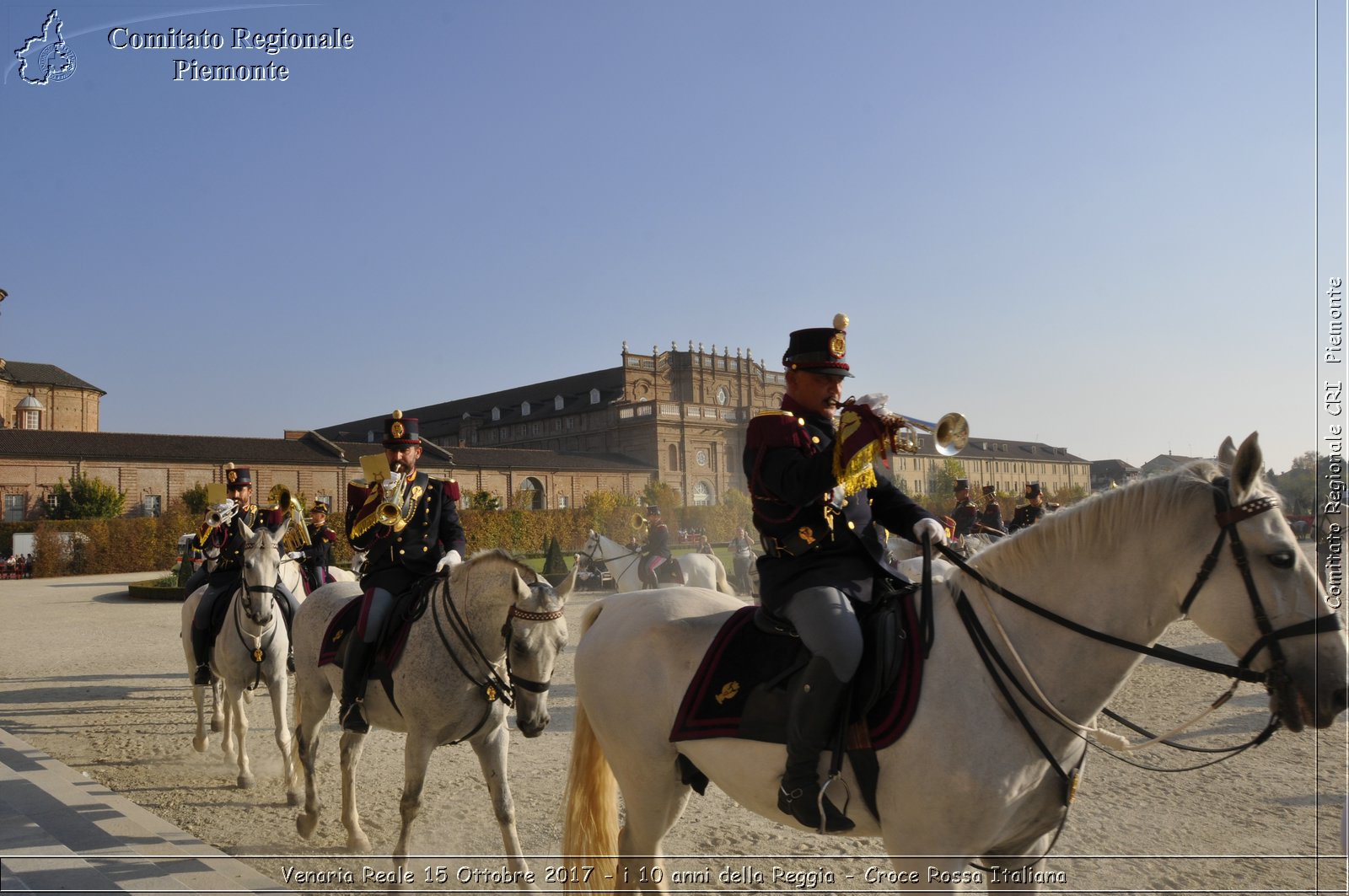 Venaria Reale 15 Ottobre 2017 - i 10 anni della Reggia - Croce Rossa Italiana- Comitato Regionale del Piemonte