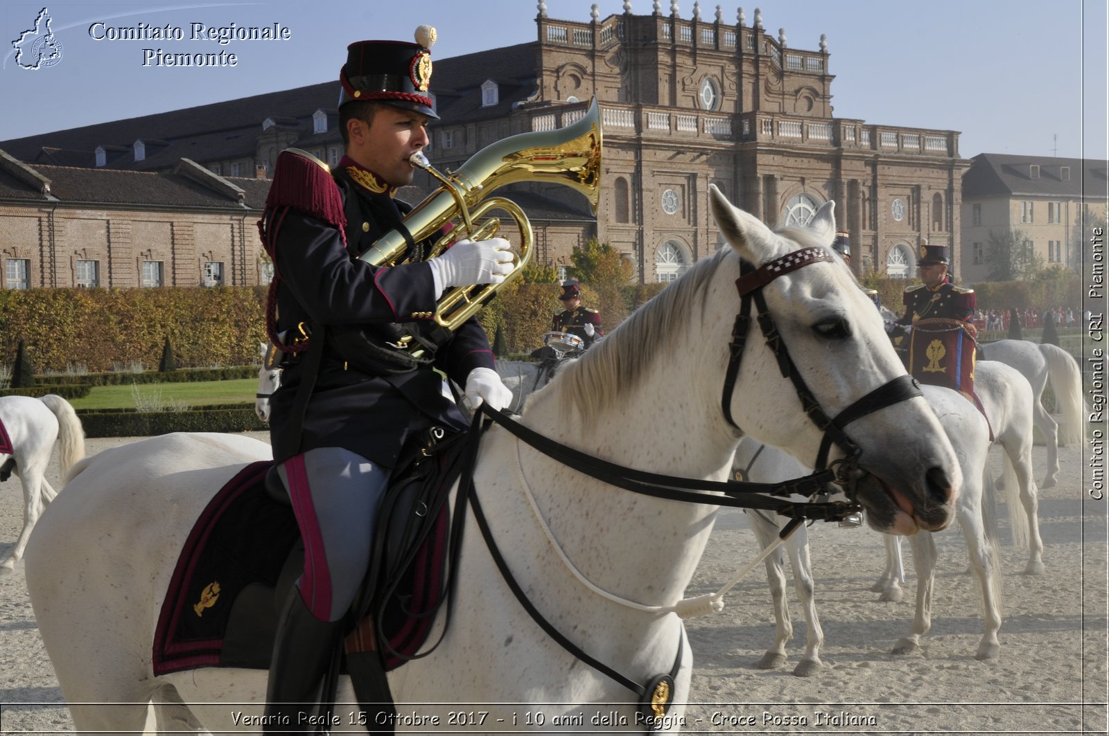 Venaria Reale 15 Ottobre 2017 - i 10 anni della Reggia - Croce Rossa Italiana- Comitato Regionale del Piemonte