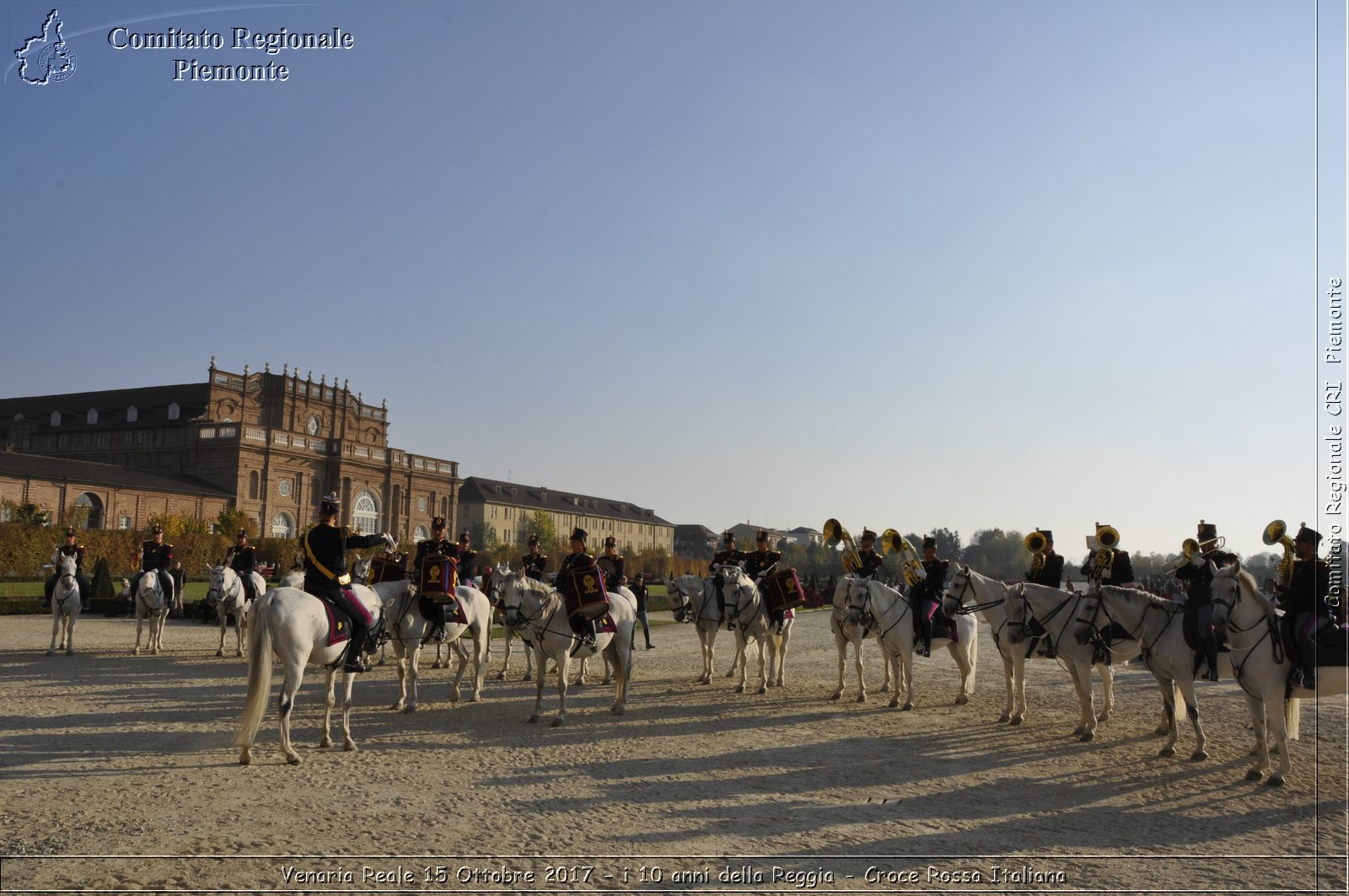 Venaria Reale 15 Ottobre 2017 - i 10 anni della Reggia - Croce Rossa Italiana- Comitato Regionale del Piemonte