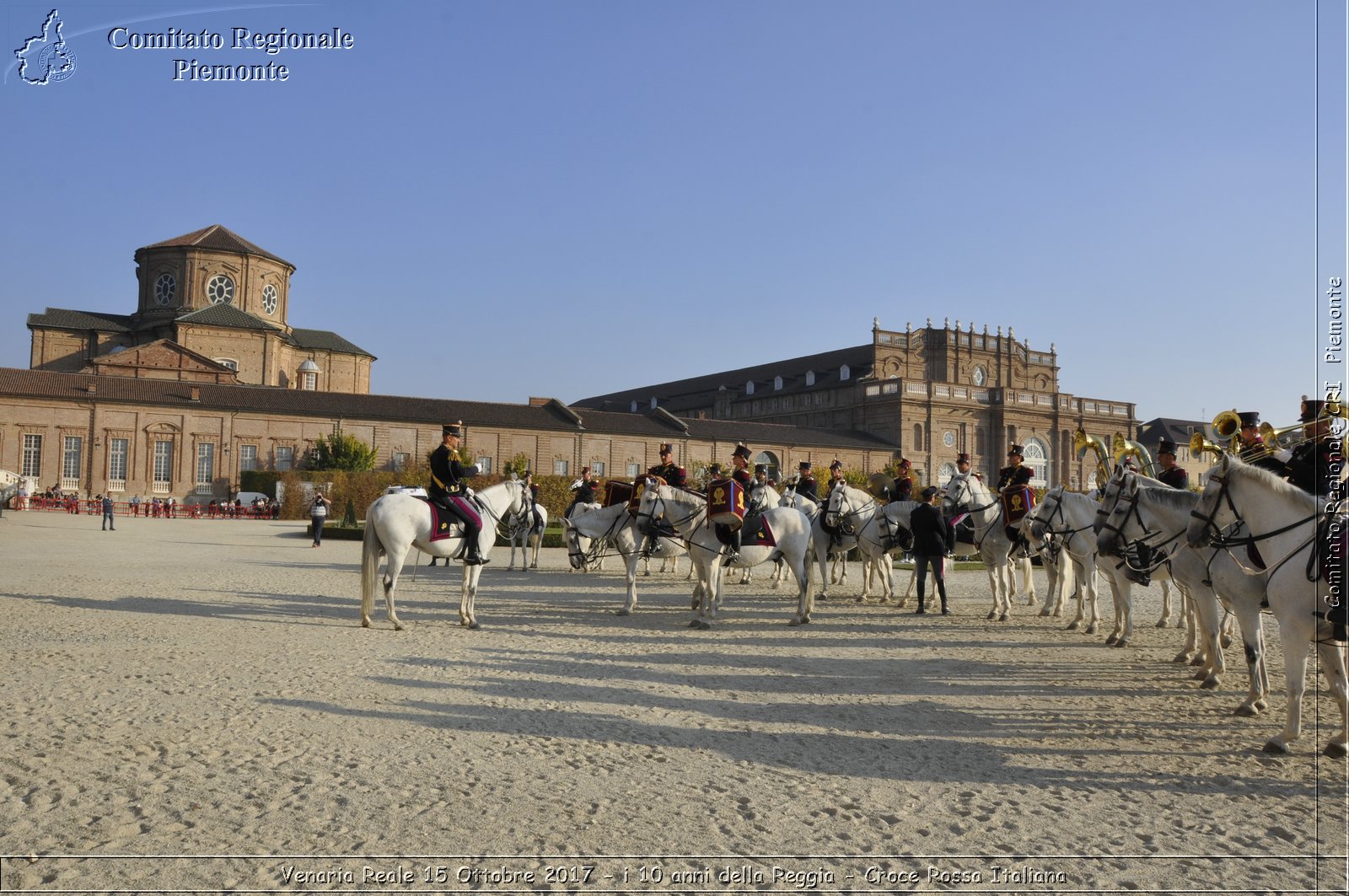 Venaria Reale 15 Ottobre 2017 - i 10 anni della Reggia - Croce Rossa Italiana- Comitato Regionale del Piemonte