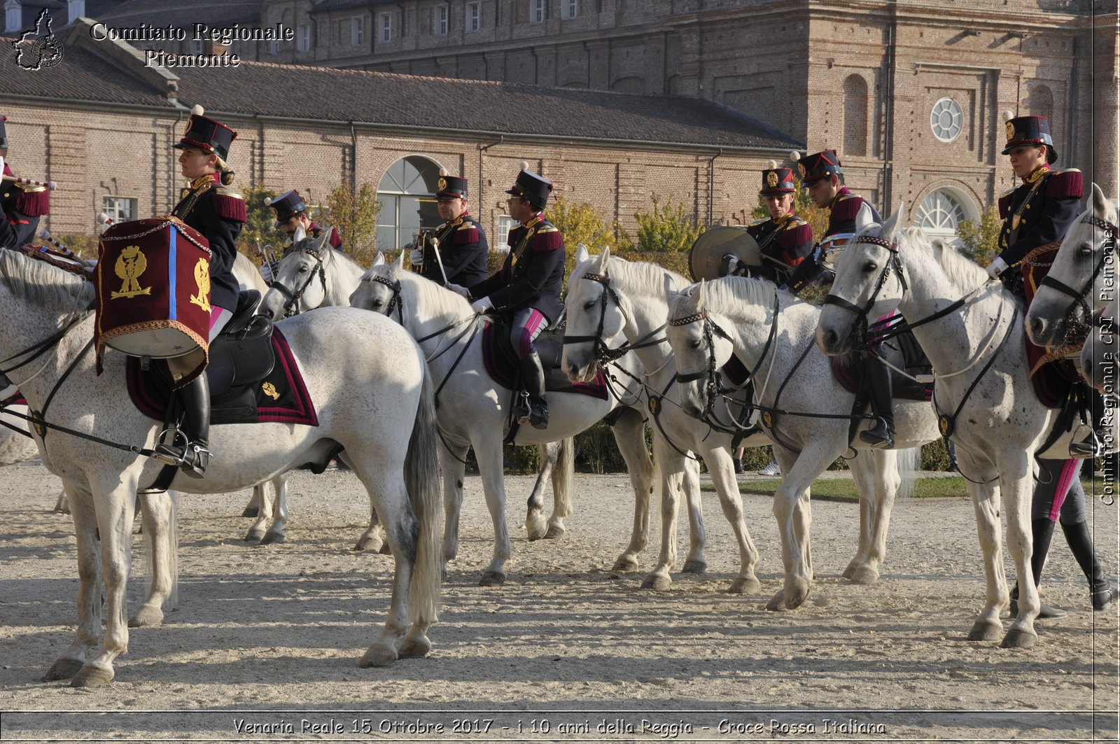 Venaria Reale 15 Ottobre 2017 - i 10 anni della Reggia - Croce Rossa Italiana- Comitato Regionale del Piemonte