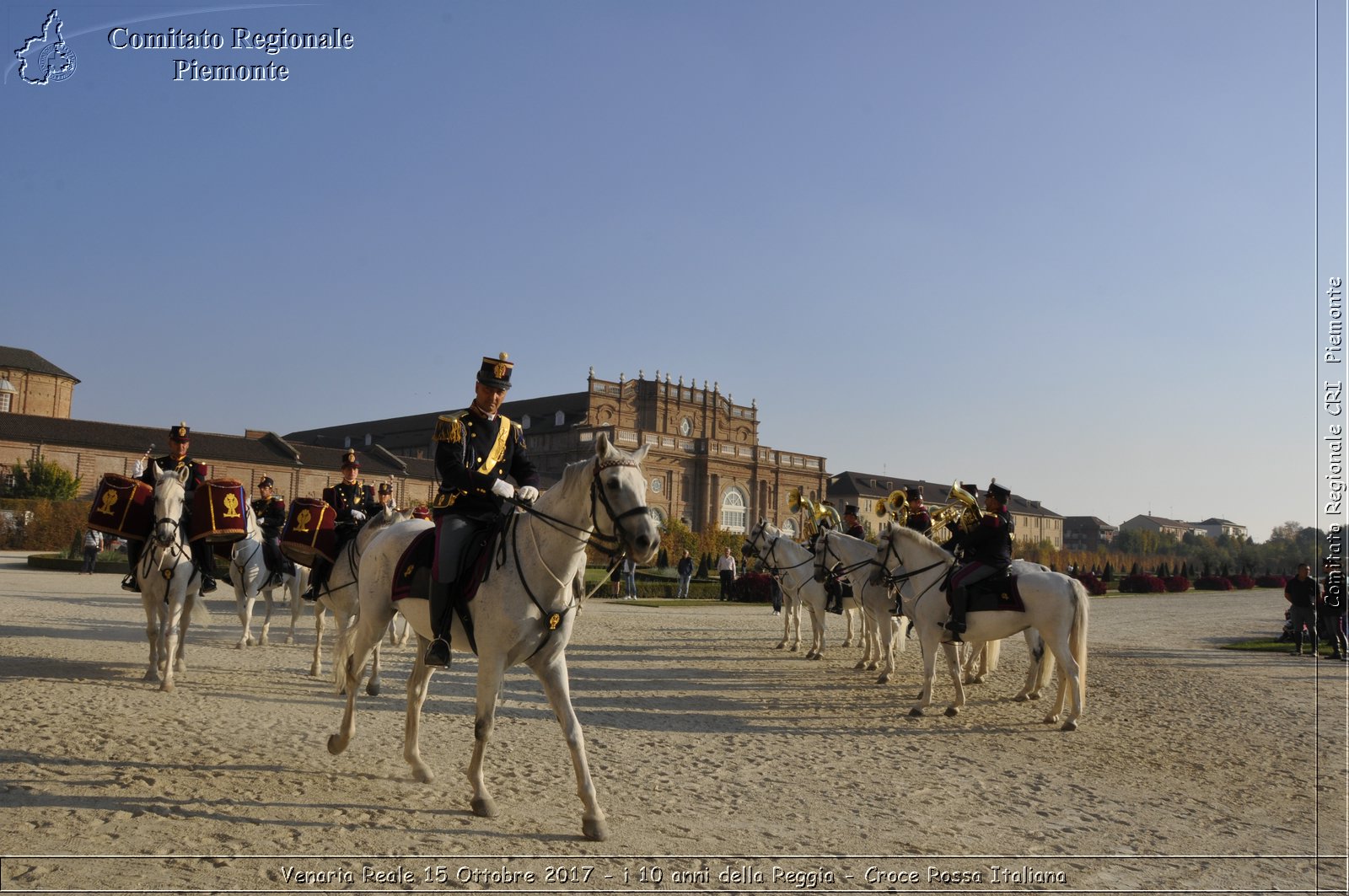 Venaria Reale 15 Ottobre 2017 - i 10 anni della Reggia - Croce Rossa Italiana- Comitato Regionale del Piemonte