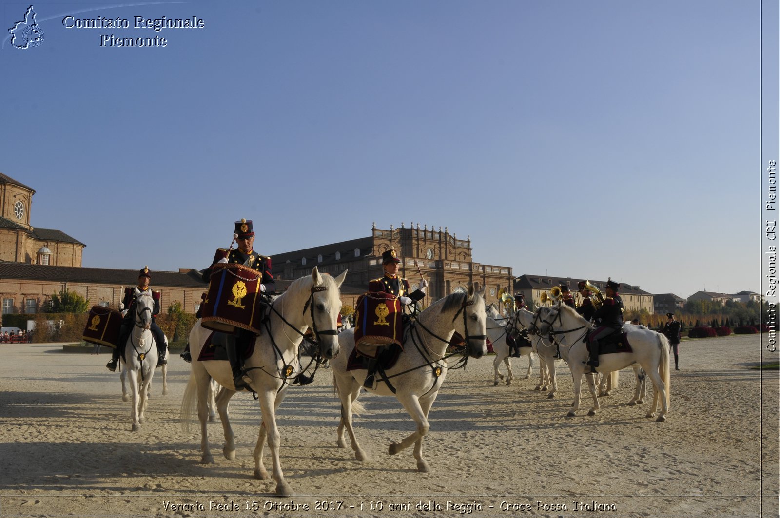 Venaria Reale 15 Ottobre 2017 - i 10 anni della Reggia - Croce Rossa Italiana- Comitato Regionale del Piemonte