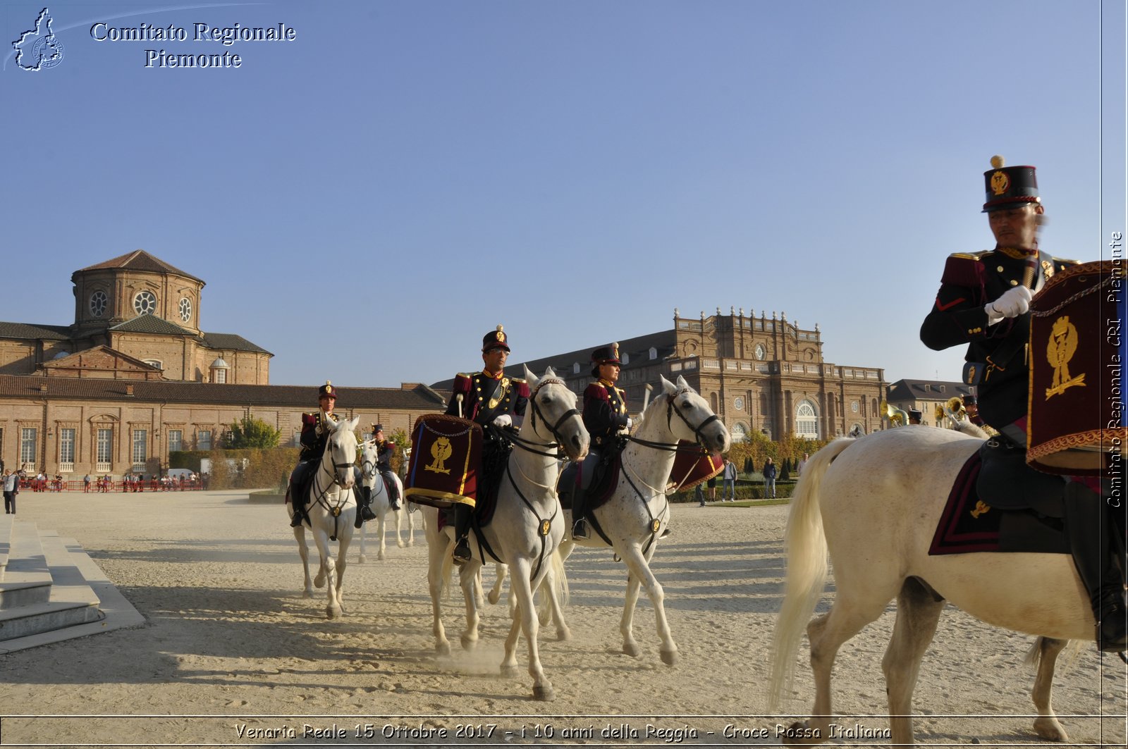 Venaria Reale 15 Ottobre 2017 - i 10 anni della Reggia - Croce Rossa Italiana- Comitato Regionale del Piemonte