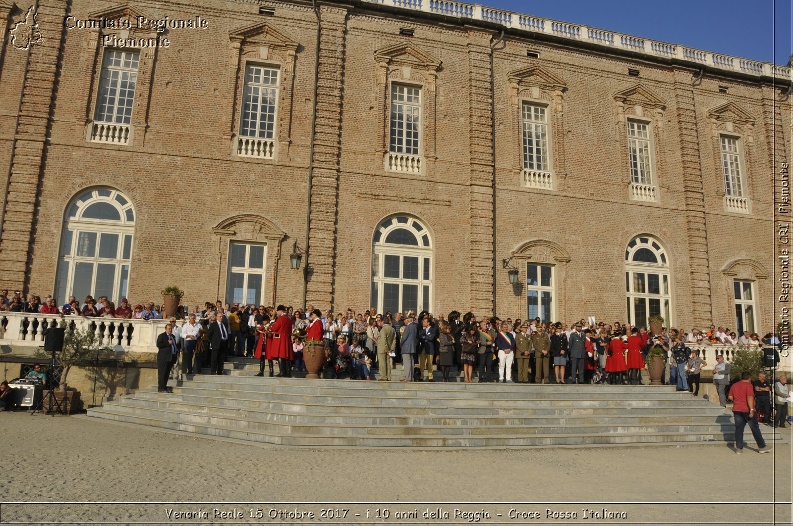 Venaria Reale 15 Ottobre 2017 - i 10 anni della Reggia - Croce Rossa Italiana- Comitato Regionale del Piemonte