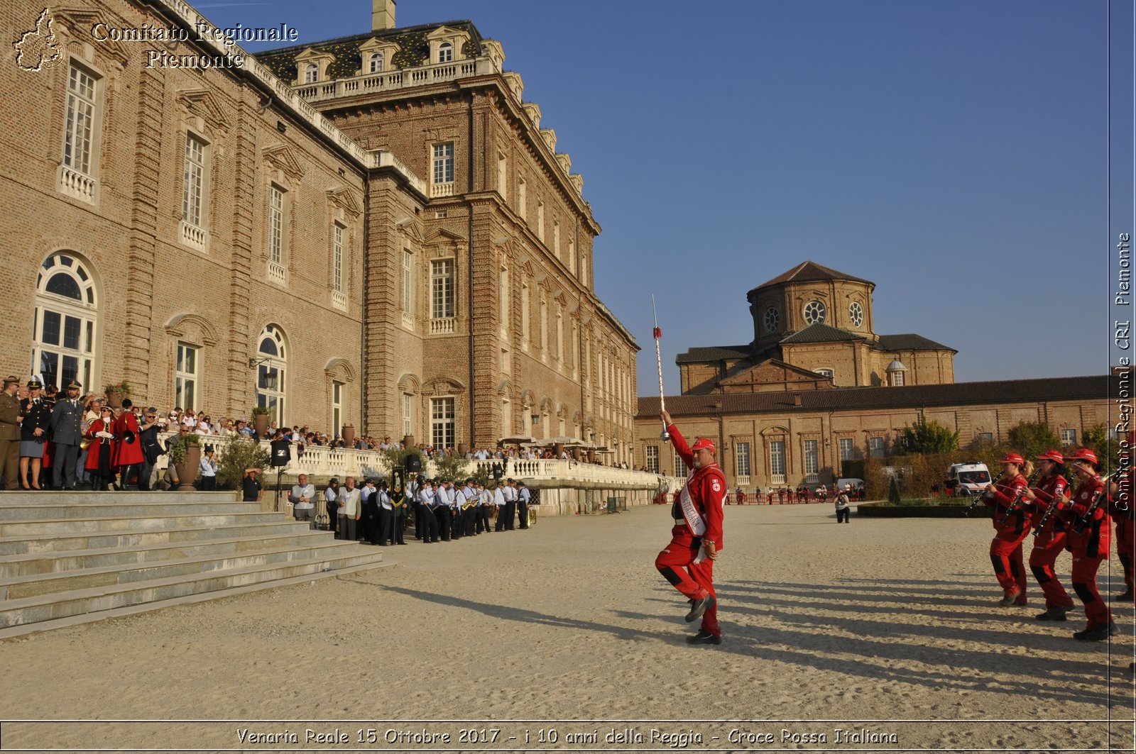 Venaria Reale 15 Ottobre 2017 - i 10 anni della Reggia - Croce Rossa Italiana- Comitato Regionale del Piemonte