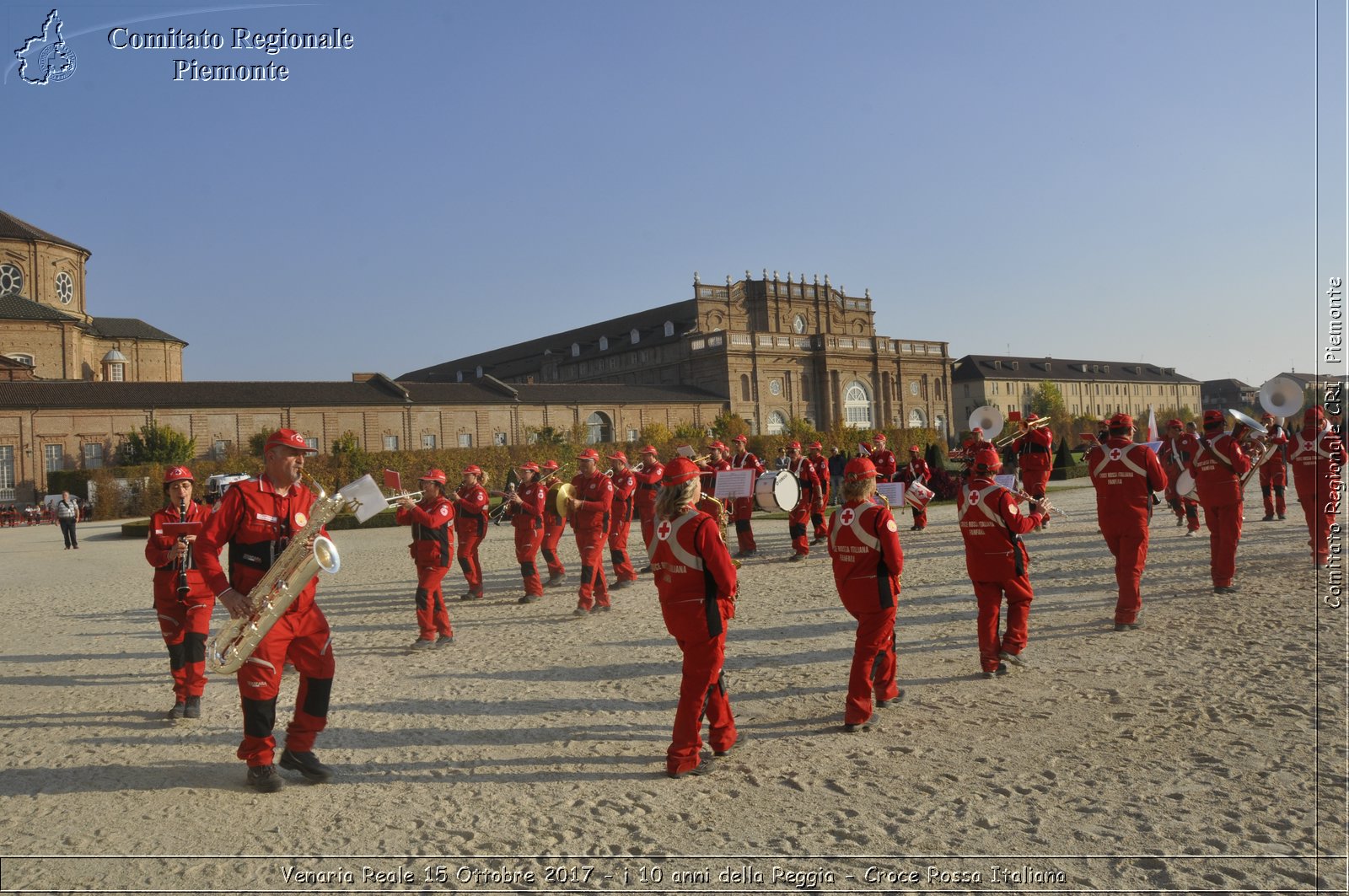 Venaria Reale 15 Ottobre 2017 - i 10 anni della Reggia - Croce Rossa Italiana- Comitato Regionale del Piemonte