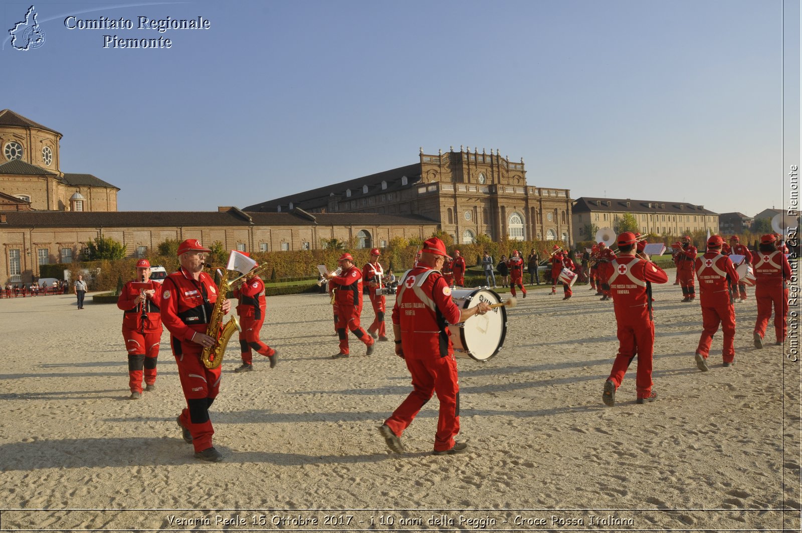 Venaria Reale 15 Ottobre 2017 - i 10 anni della Reggia - Croce Rossa Italiana- Comitato Regionale del Piemonte