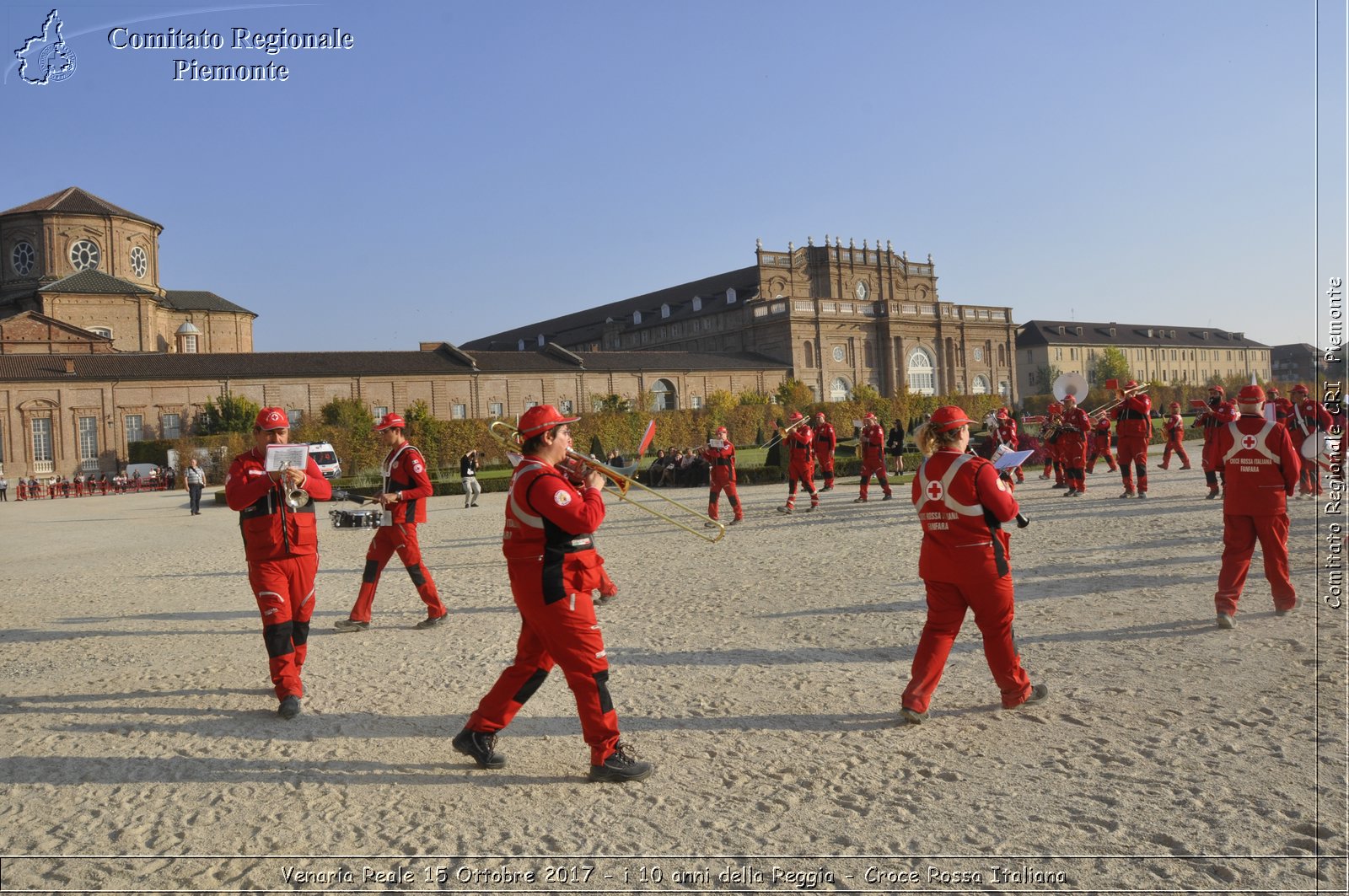 Venaria Reale 15 Ottobre 2017 - i 10 anni della Reggia - Croce Rossa Italiana- Comitato Regionale del Piemonte