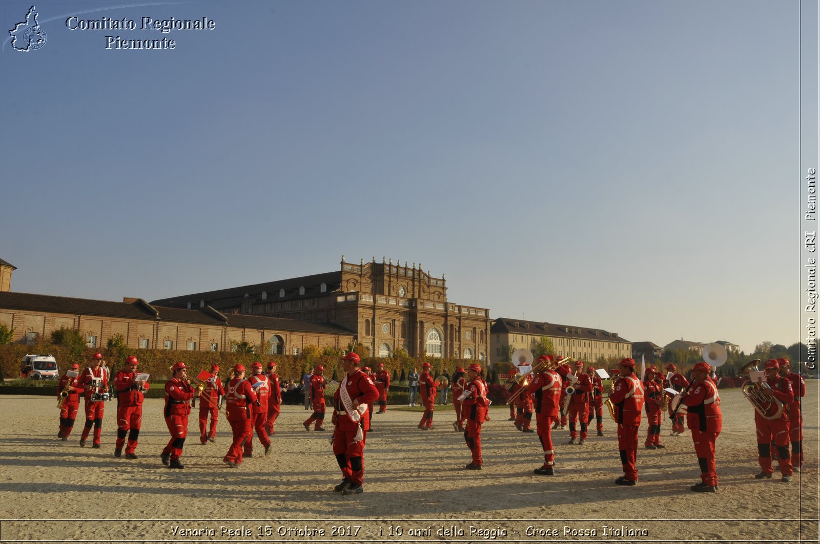 Venaria Reale 15 Ottobre 2017 - i 10 anni della Reggia - Croce Rossa Italiana- Comitato Regionale del Piemonte