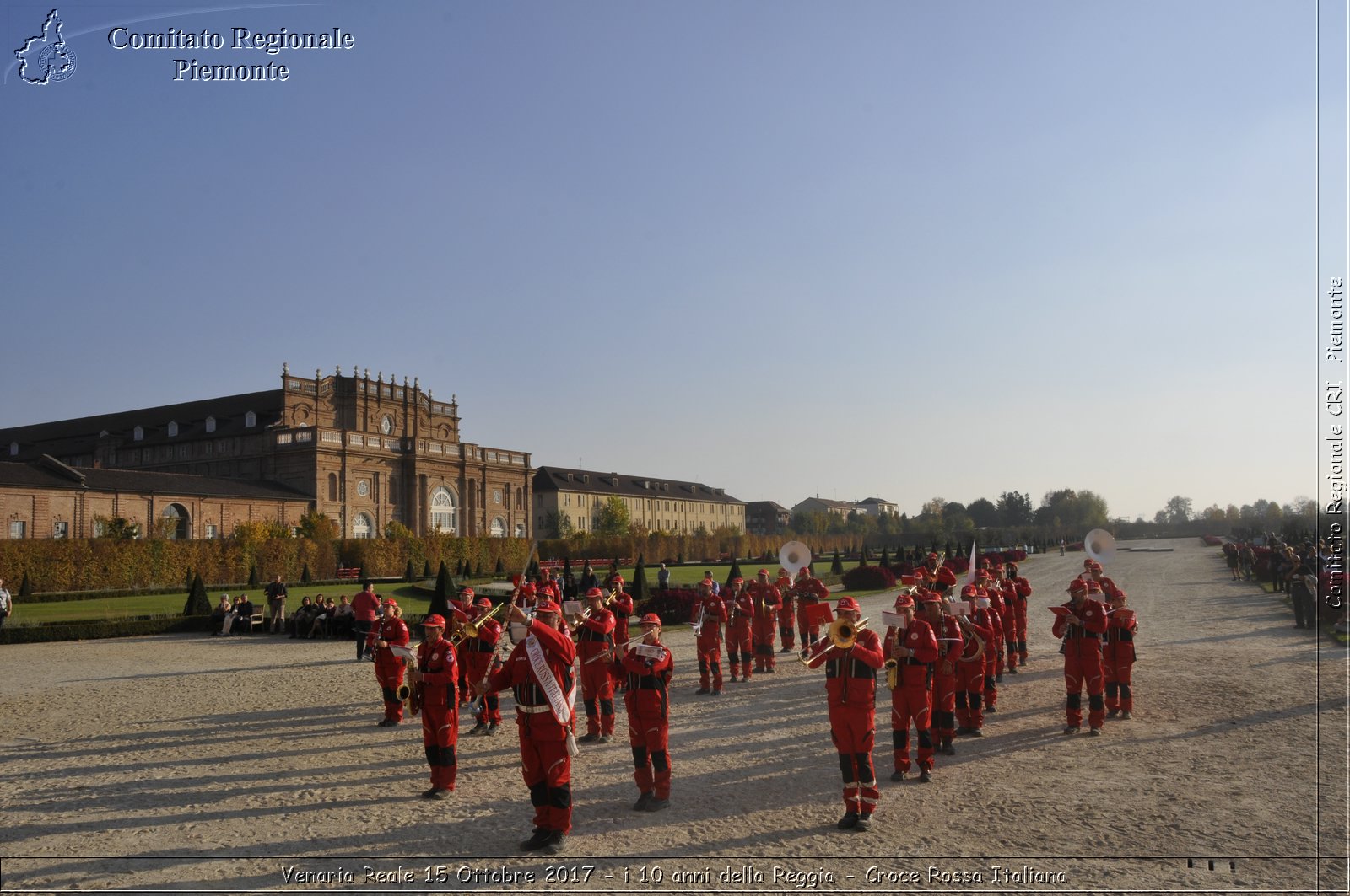 Venaria Reale 15 Ottobre 2017 - i 10 anni della Reggia - Croce Rossa Italiana- Comitato Regionale del Piemonte