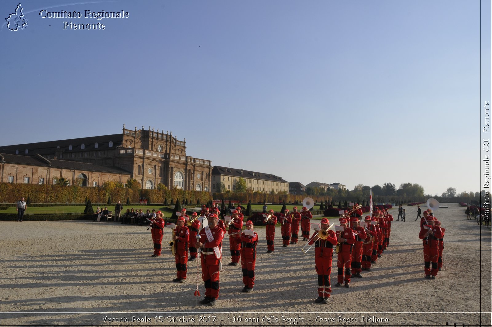 Venaria Reale 15 Ottobre 2017 - i 10 anni della Reggia - Croce Rossa Italiana- Comitato Regionale del Piemonte