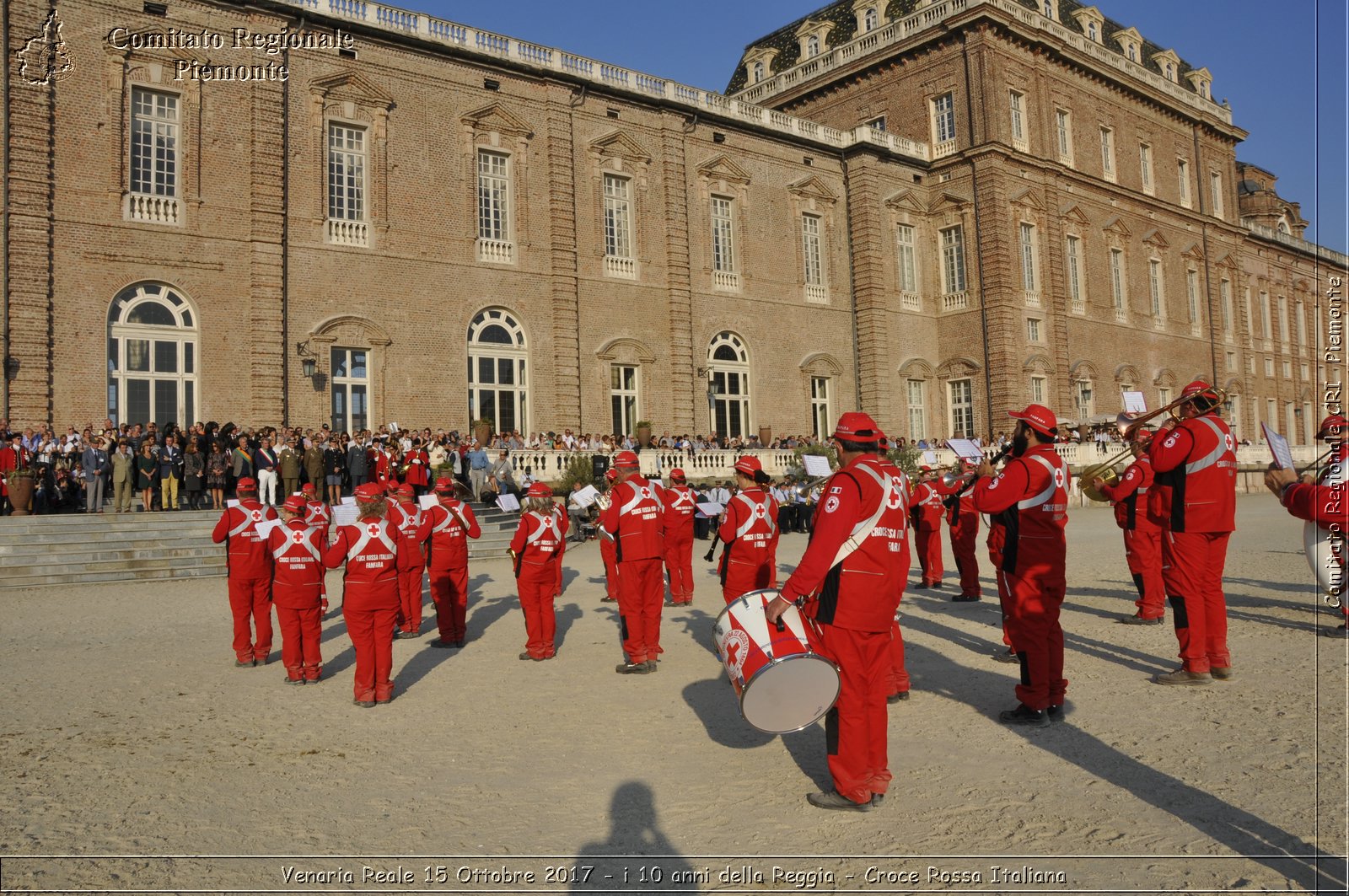 Venaria Reale 15 Ottobre 2017 - i 10 anni della Reggia - Croce Rossa Italiana- Comitato Regionale del Piemonte