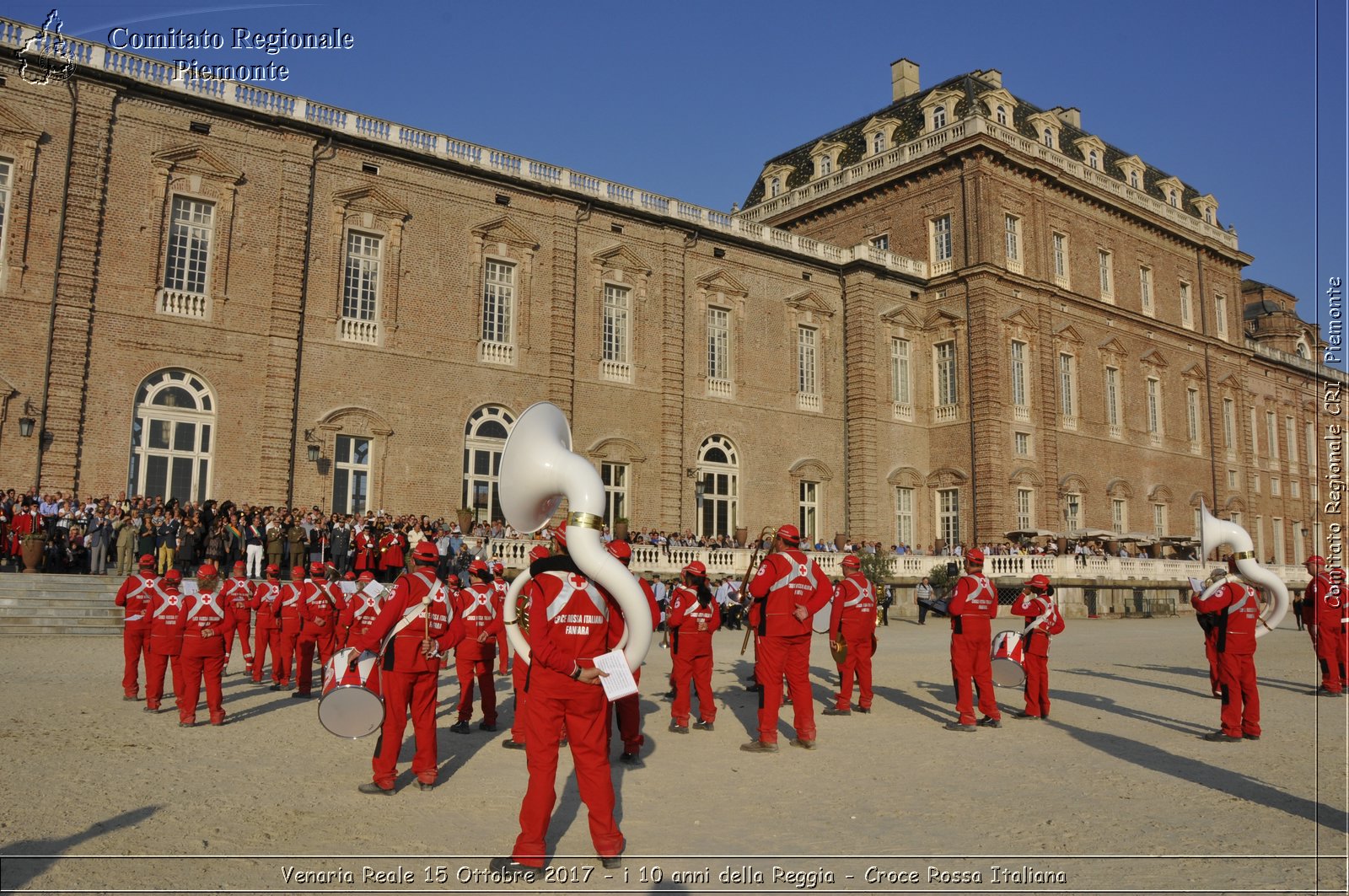 Venaria Reale 15 Ottobre 2017 - i 10 anni della Reggia - Croce Rossa Italiana- Comitato Regionale del Piemonte